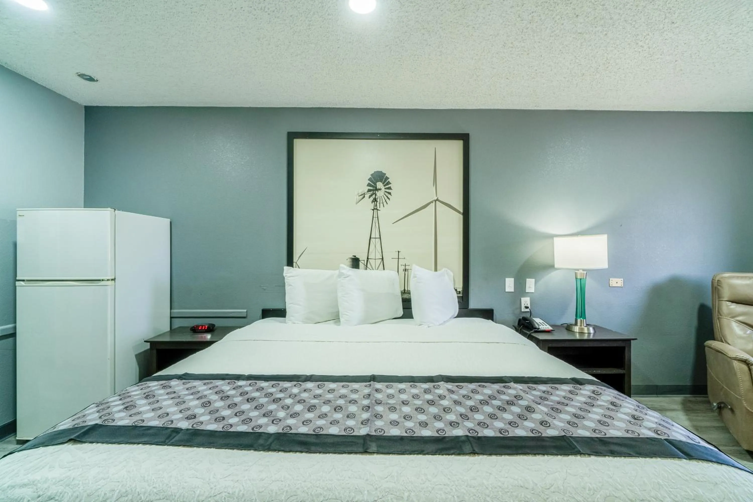 Bedroom, Bed in Purple Sage By OYO Snyder TX