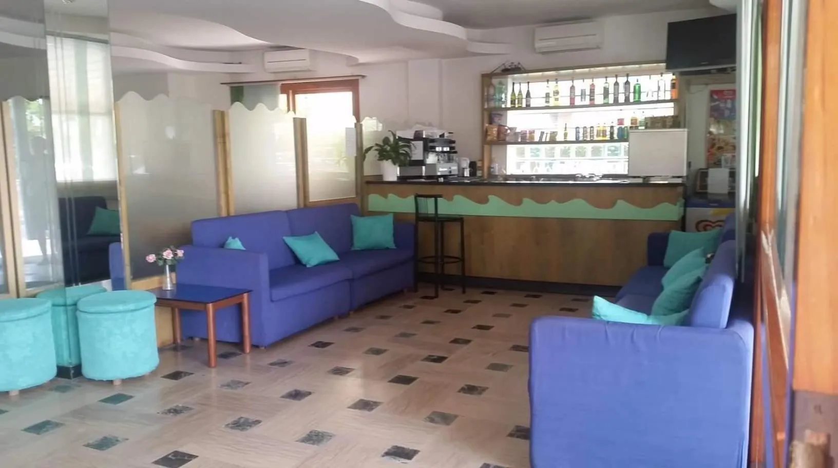 Communal lounge/ TV room in Hotel Del Vecchio