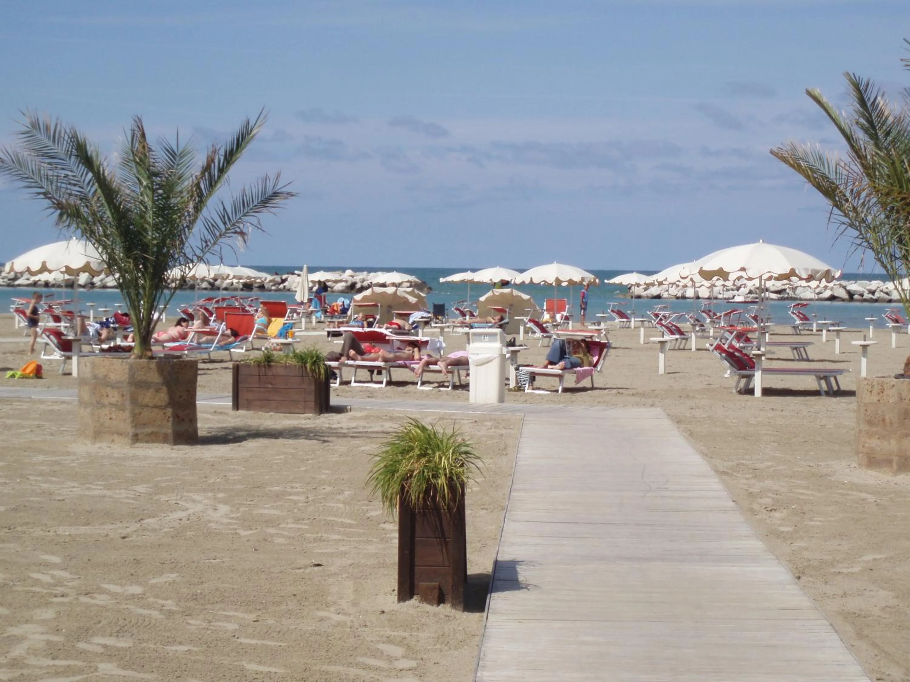 Beach in Hotel Del Vecchio