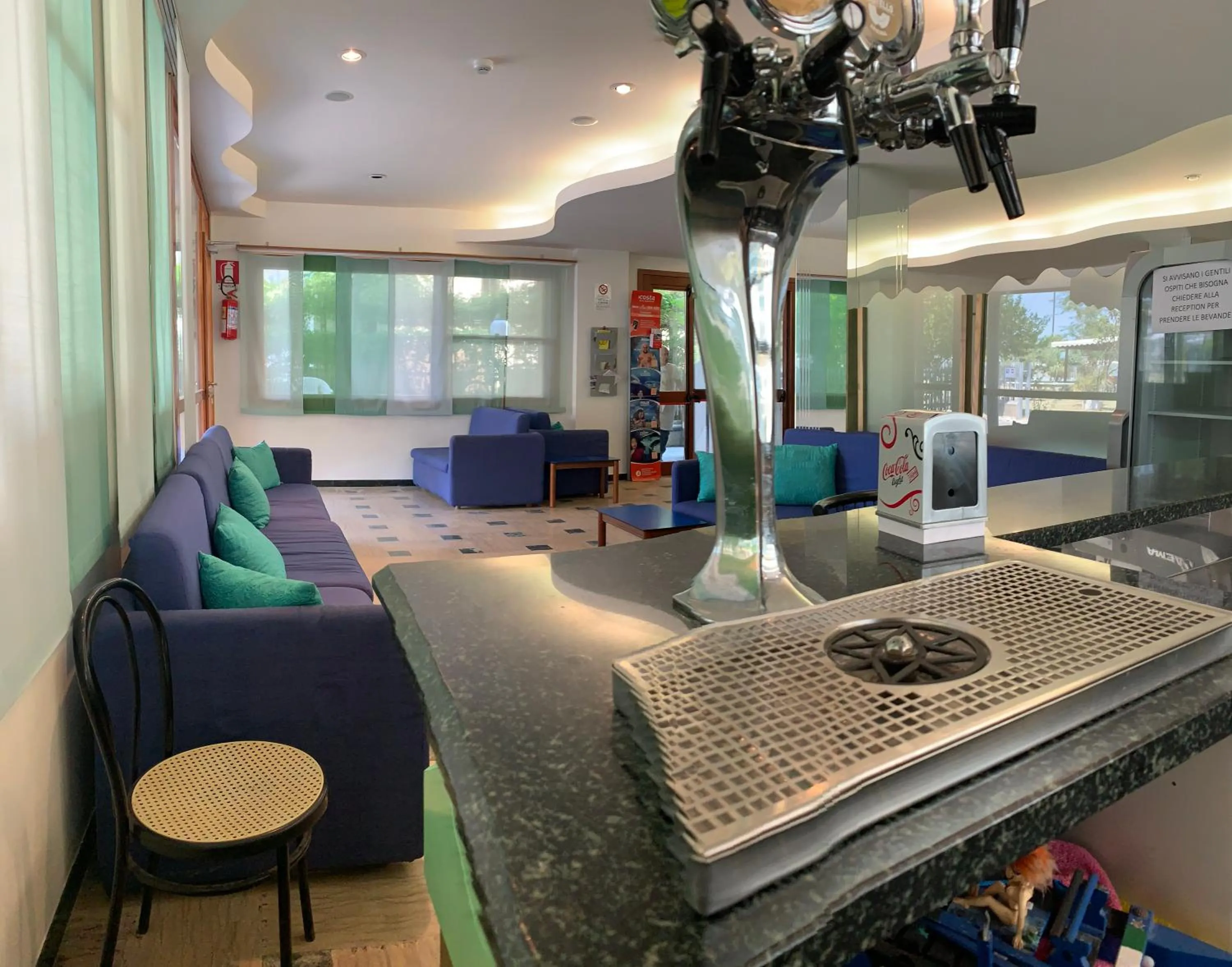 Living room in Hotel Del Vecchio