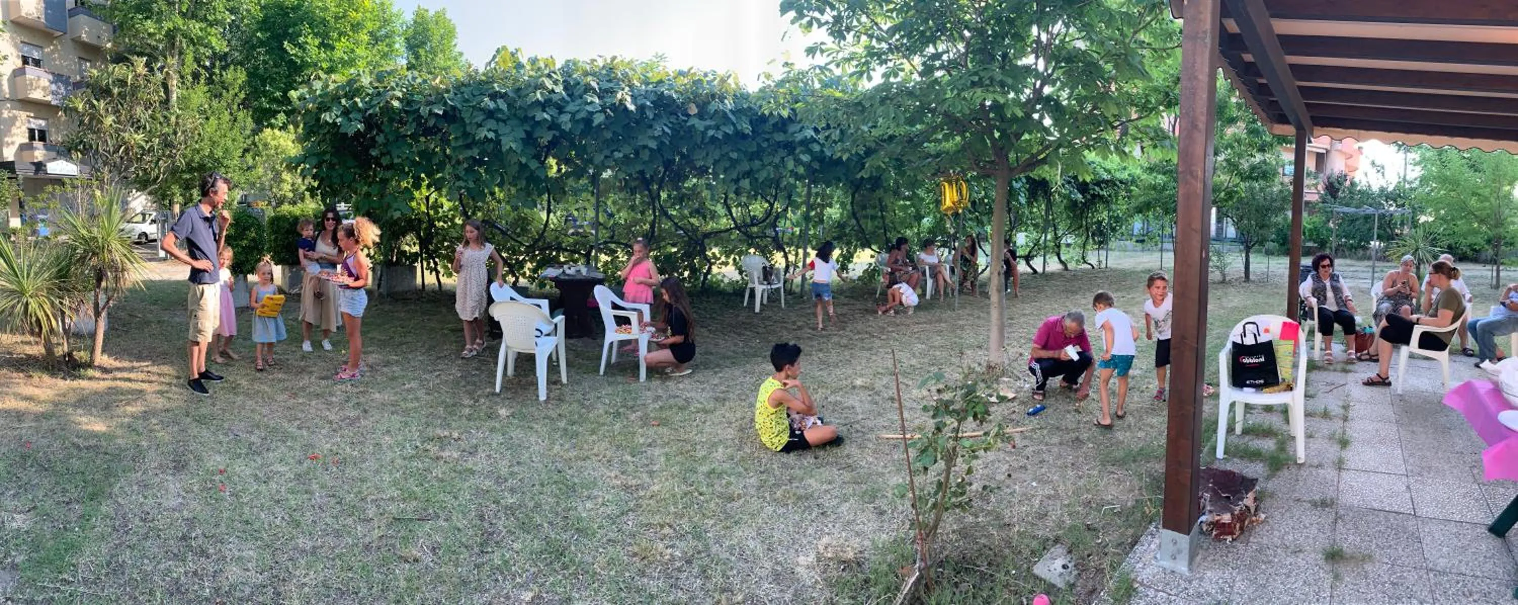 Garden in Hotel Del Vecchio