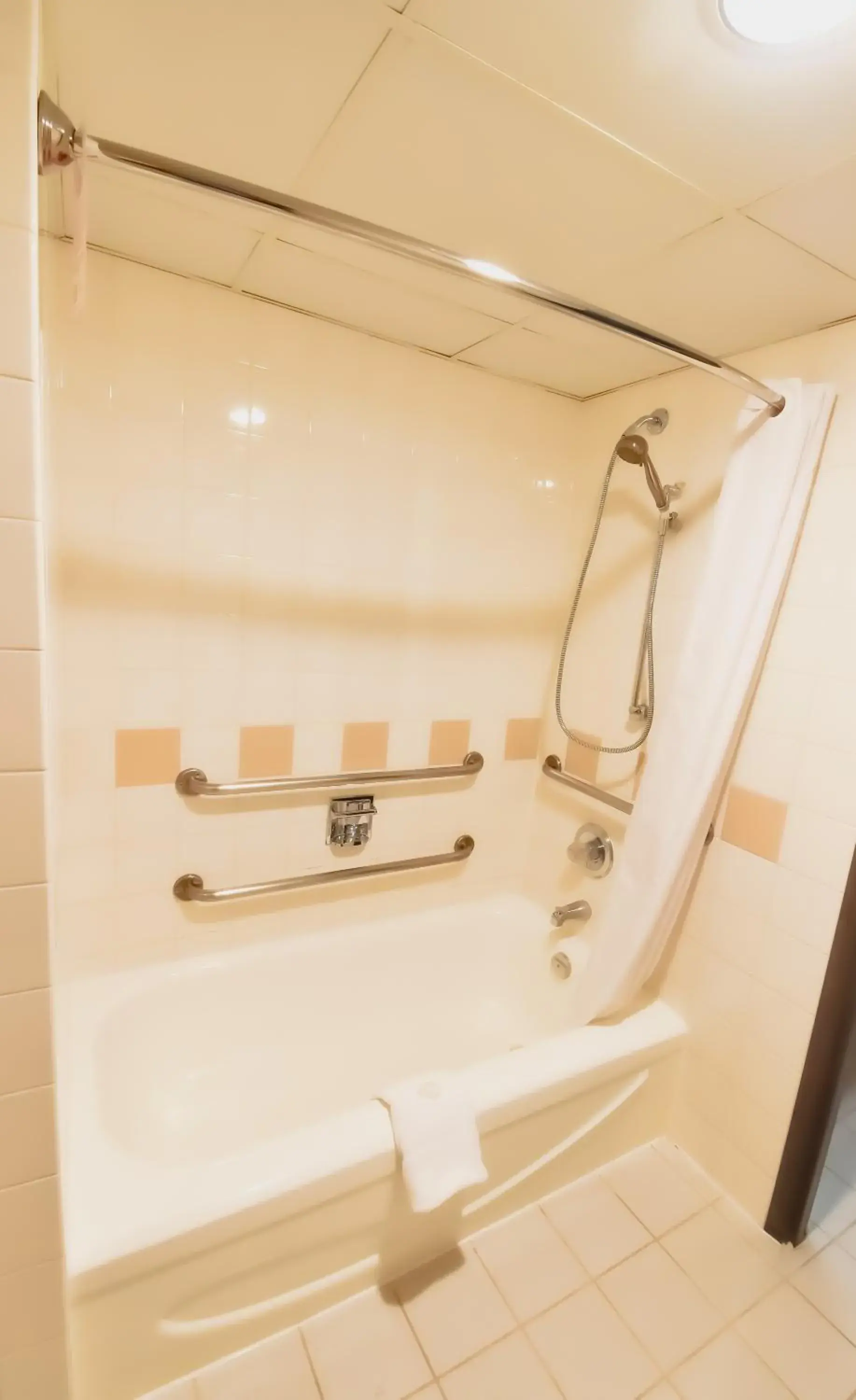 Bathroom in Canad Inns Destination Centre Fort Garry Bathroom in Canad Inns Destination Centre Fort Garry