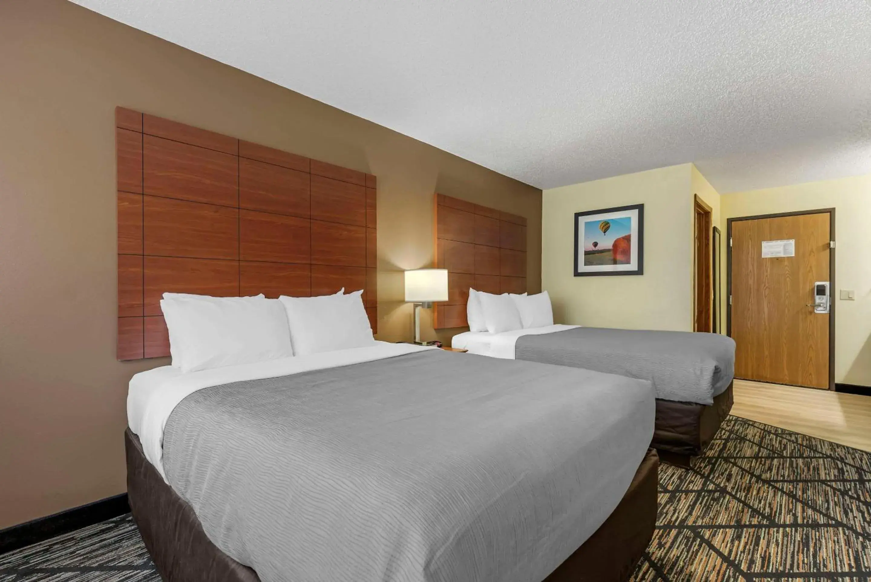 Bed in Quality Inn Indianola Bed in Quality Inn Indianola