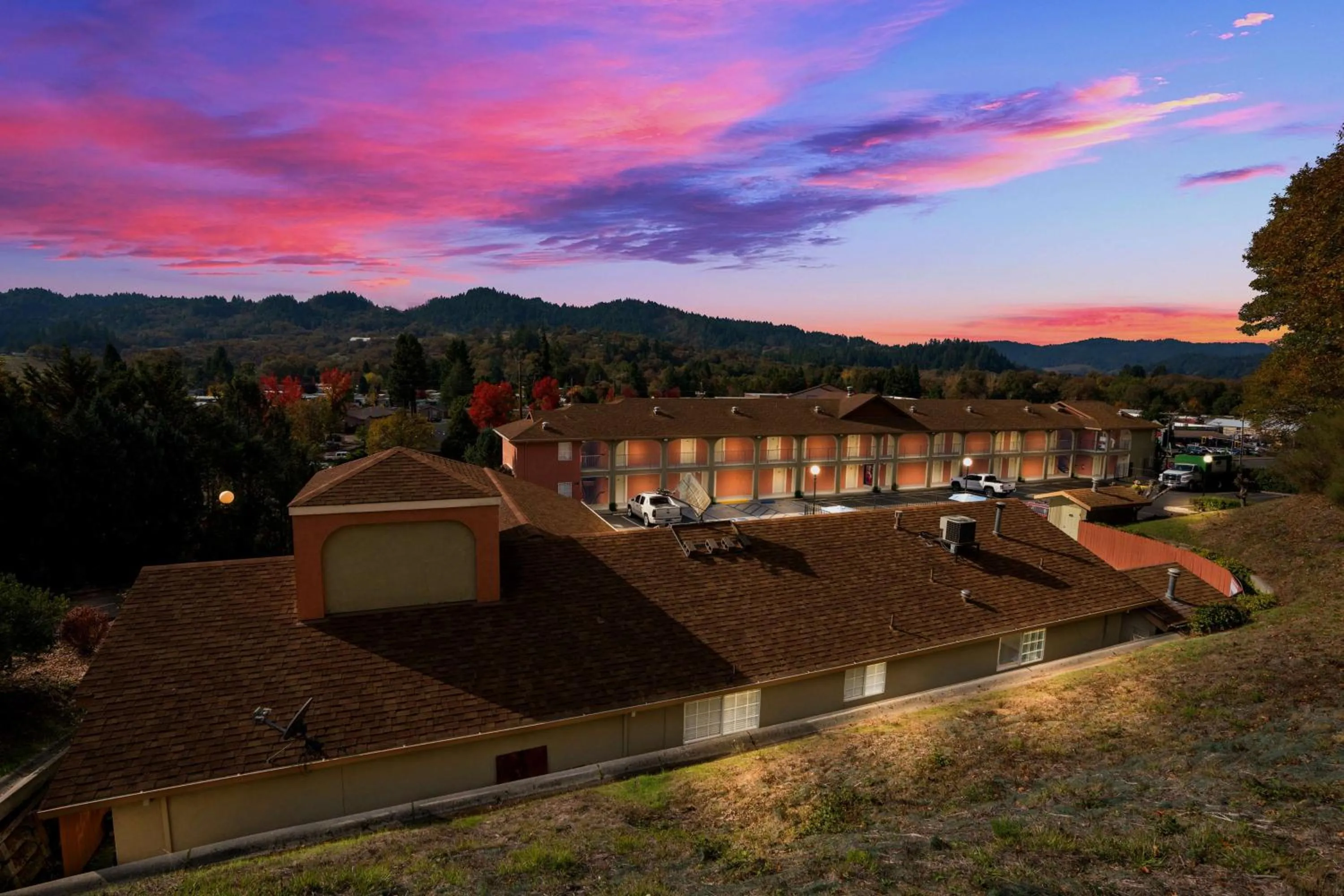 Property building in Best Western Willits Inn