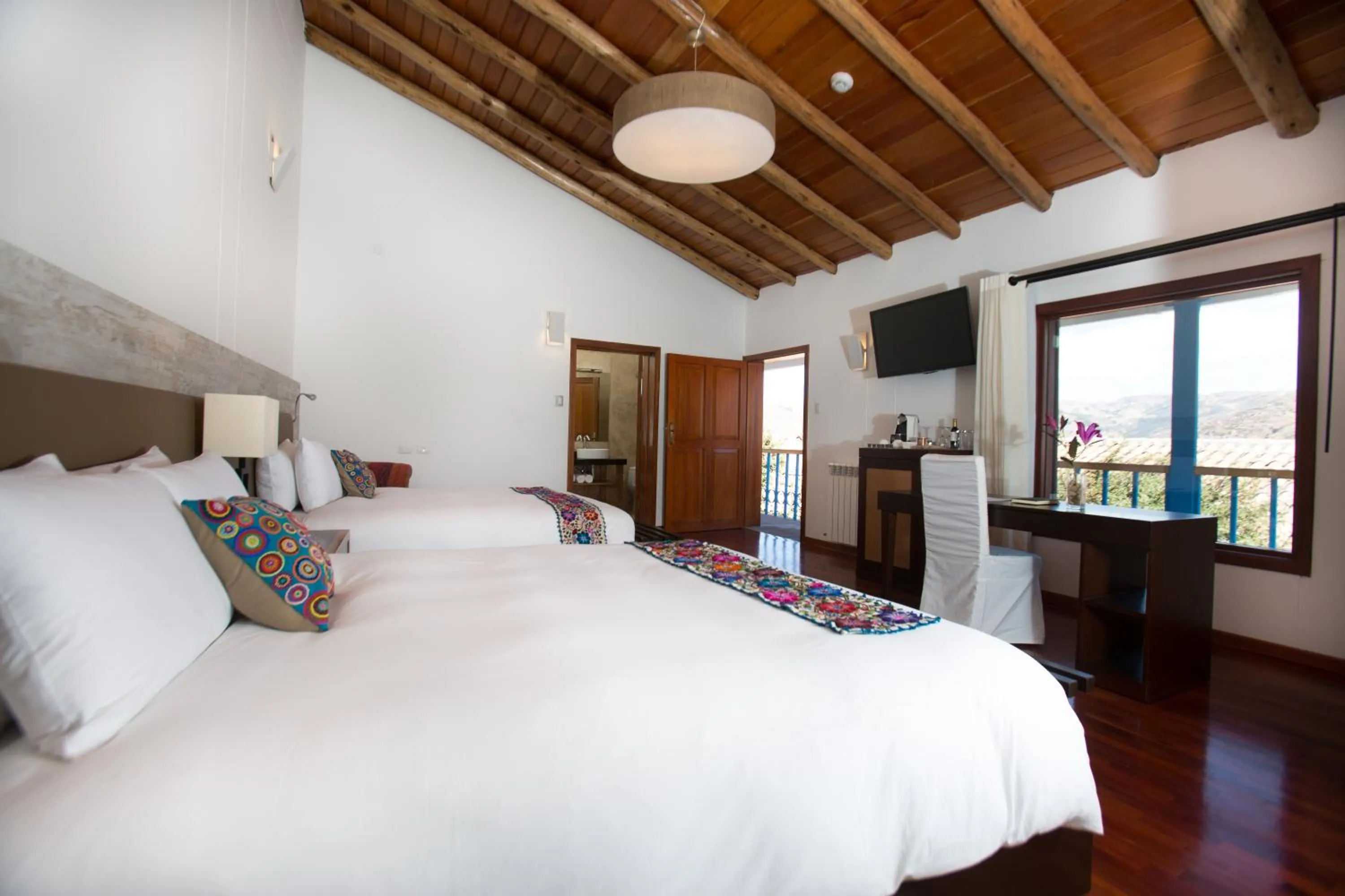 Bed in Tocuyeros Boutique Hotel