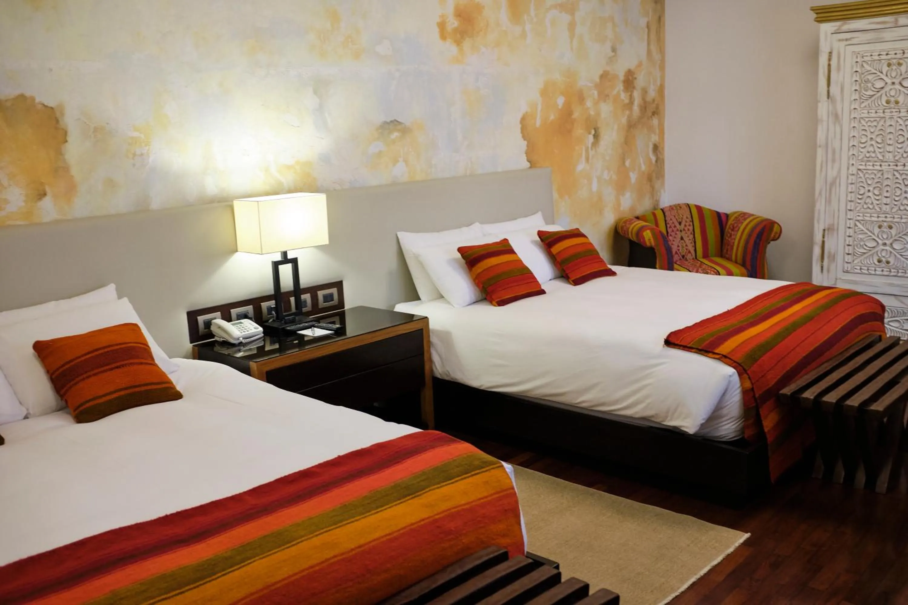 Bed in Tocuyeros Boutique Hotel