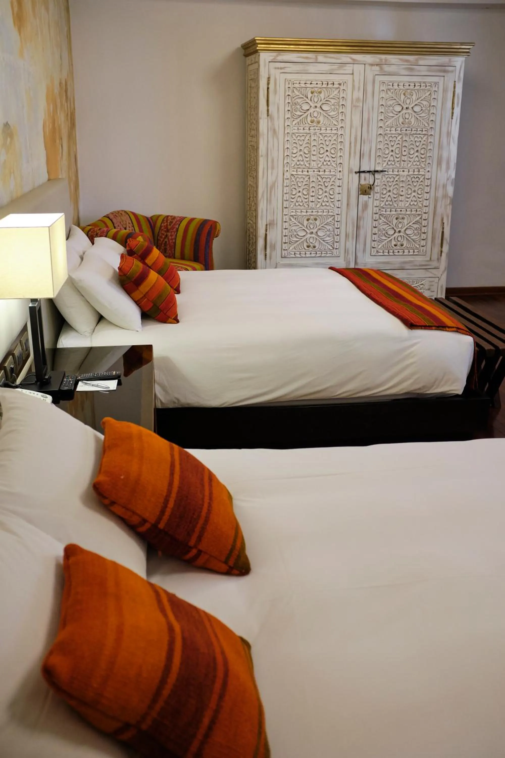 Bed in Tocuyeros Boutique Hotel