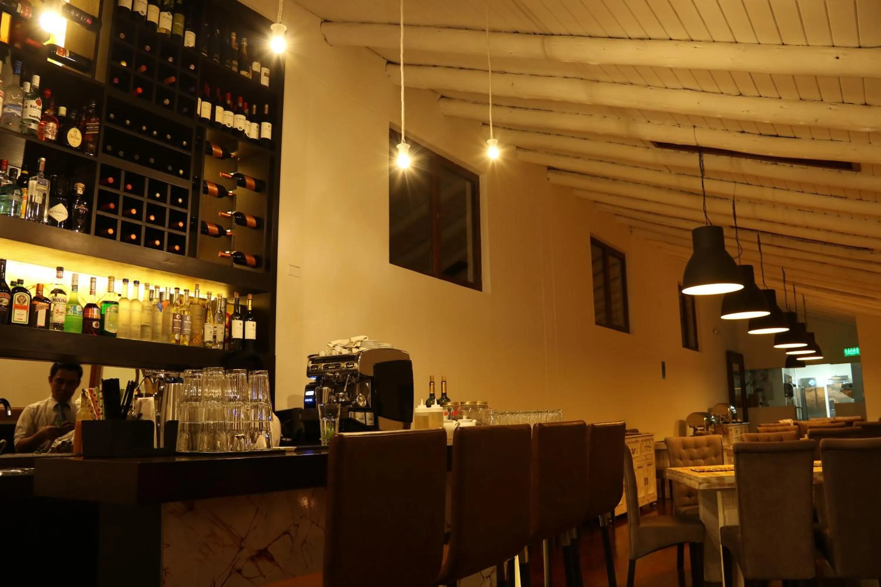 Communal lounge/ TV room in Tocuyeros Boutique Hotel