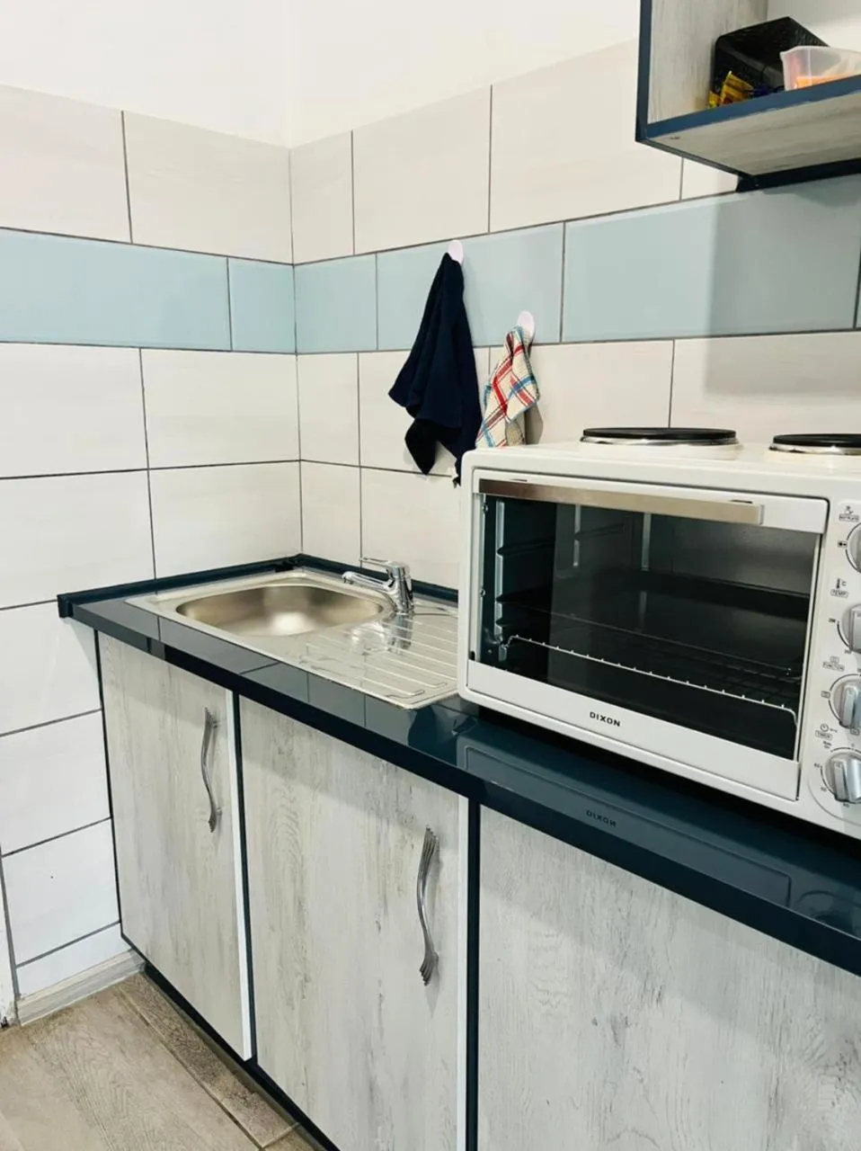 Kitchen or kitchenette in Abecor Hotel