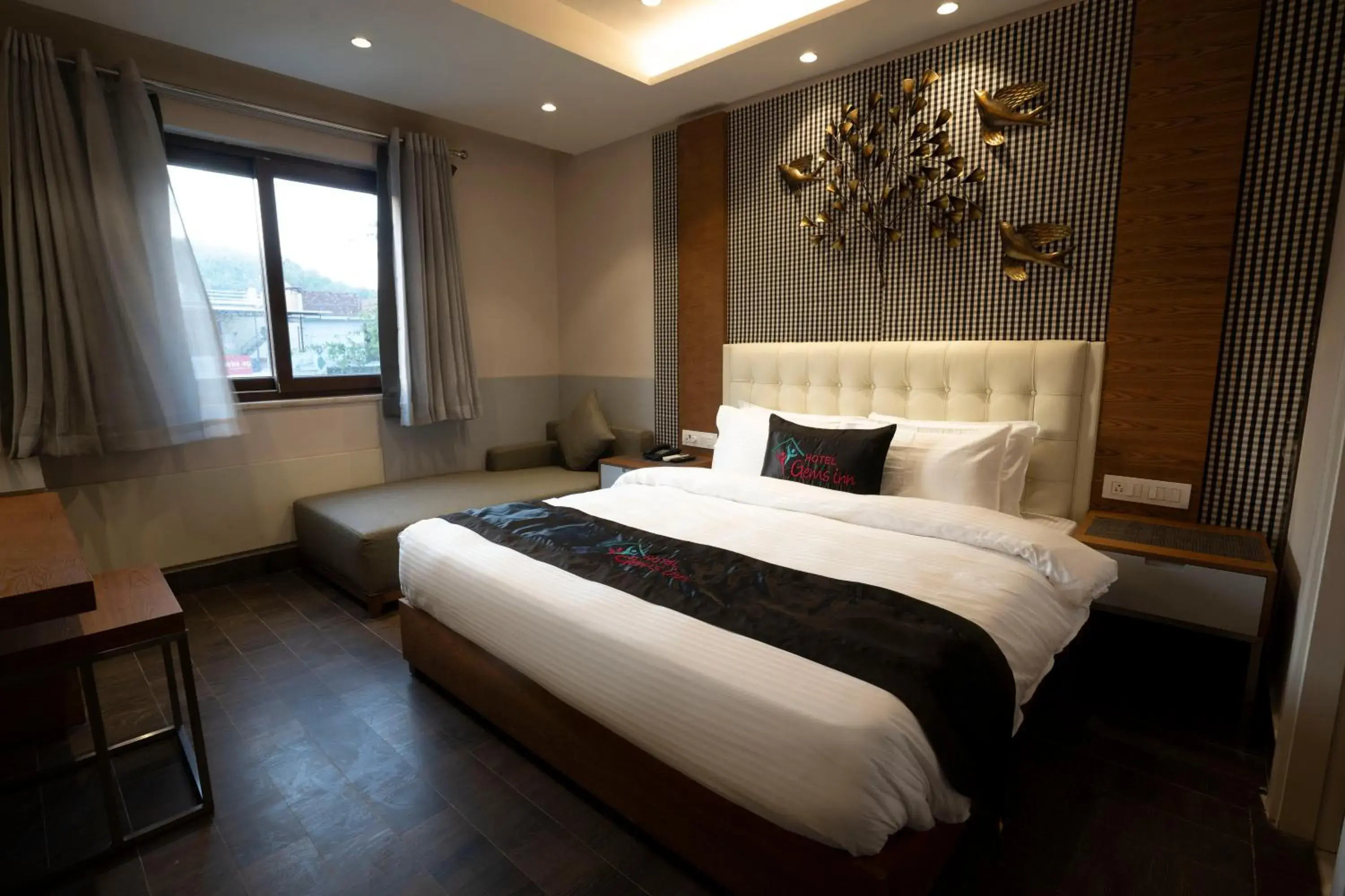 Bed in Hotel Gems Inn Bed in Hotel Gems Inn