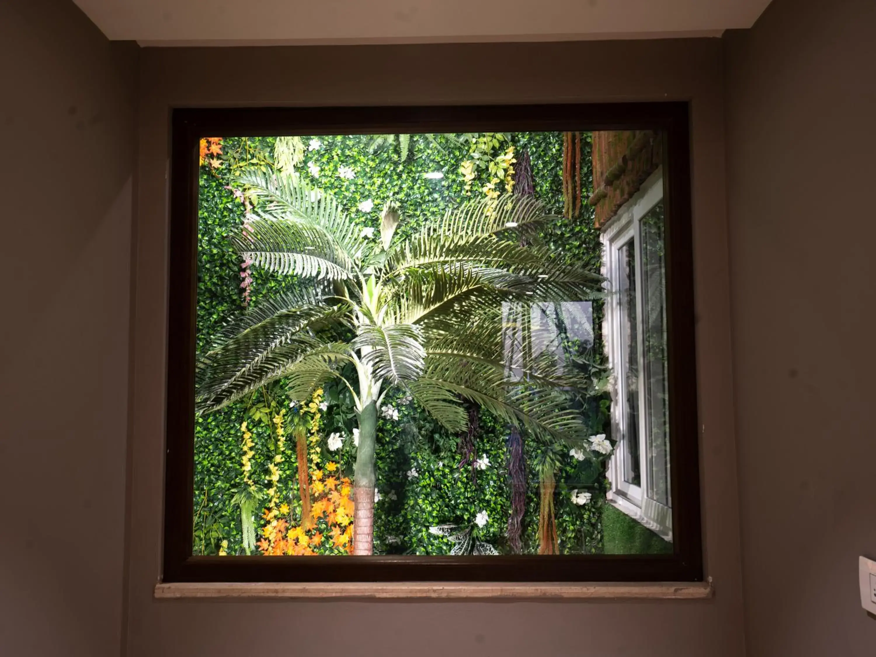 Garden view in Hotel Gems Inn Garden view in Hotel Gems Inn