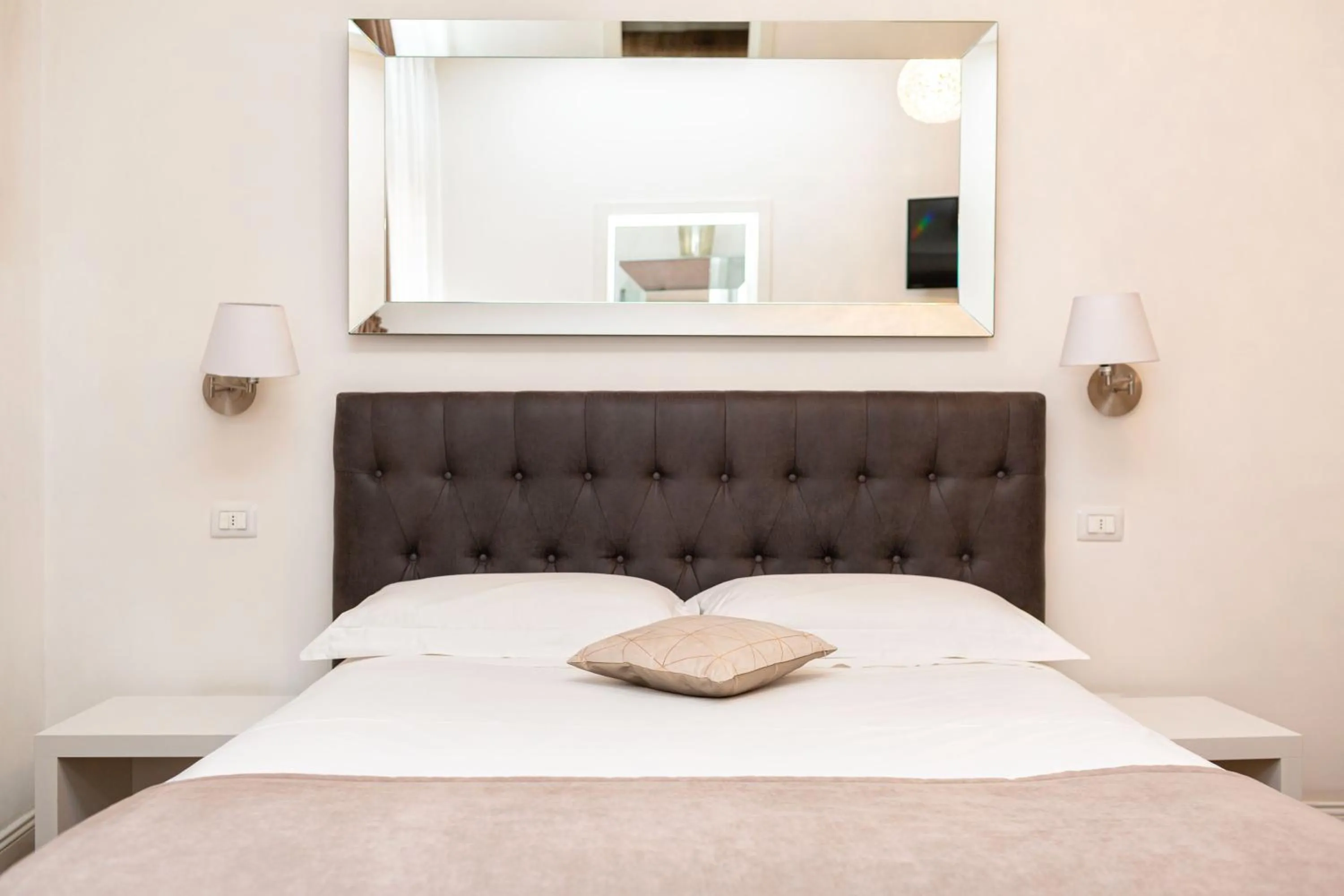 Bed in B&B La finestra sul canale