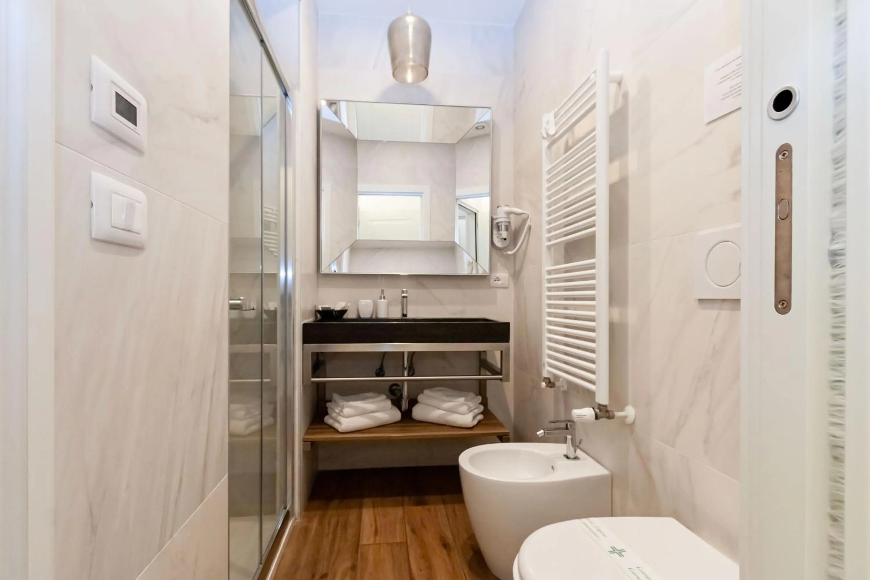 Bathroom in B&B La finestra sul canale