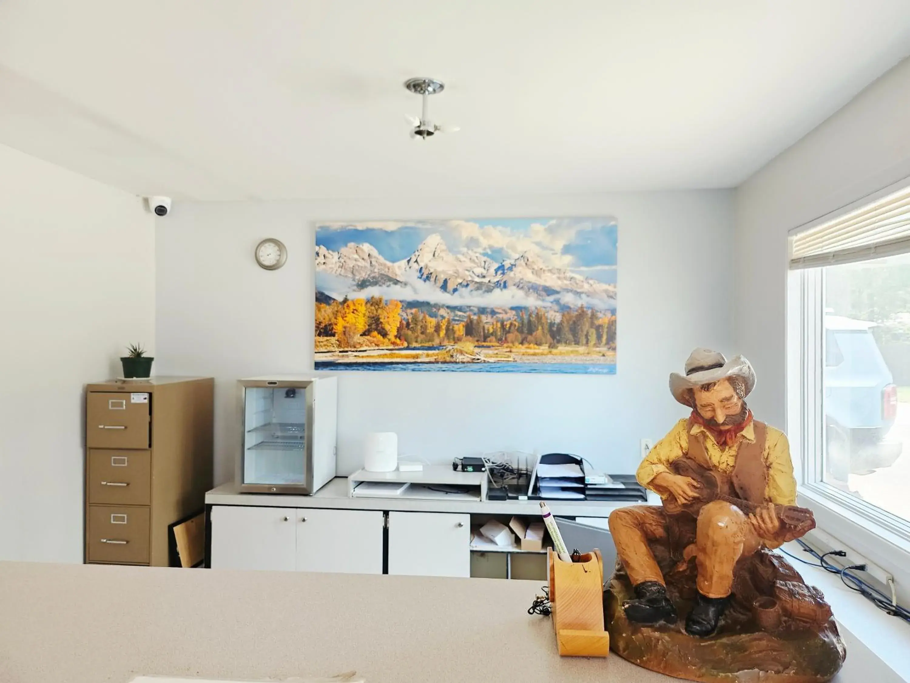 Lobby or reception in The Budget Inn Express Lobby or reception in The Budget Inn Express