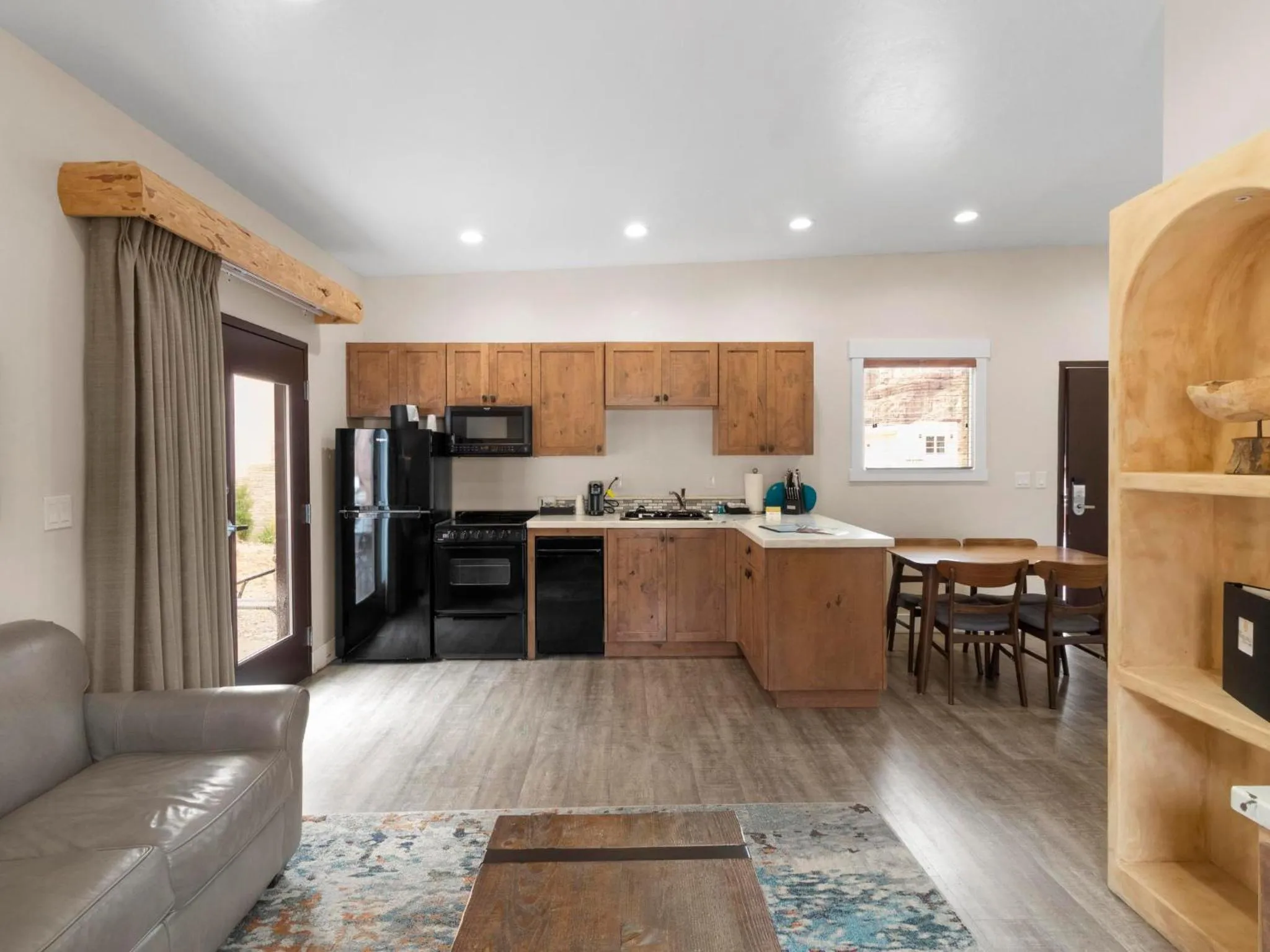 Kitchen or kitchenette in Bluff Dwellings Resort