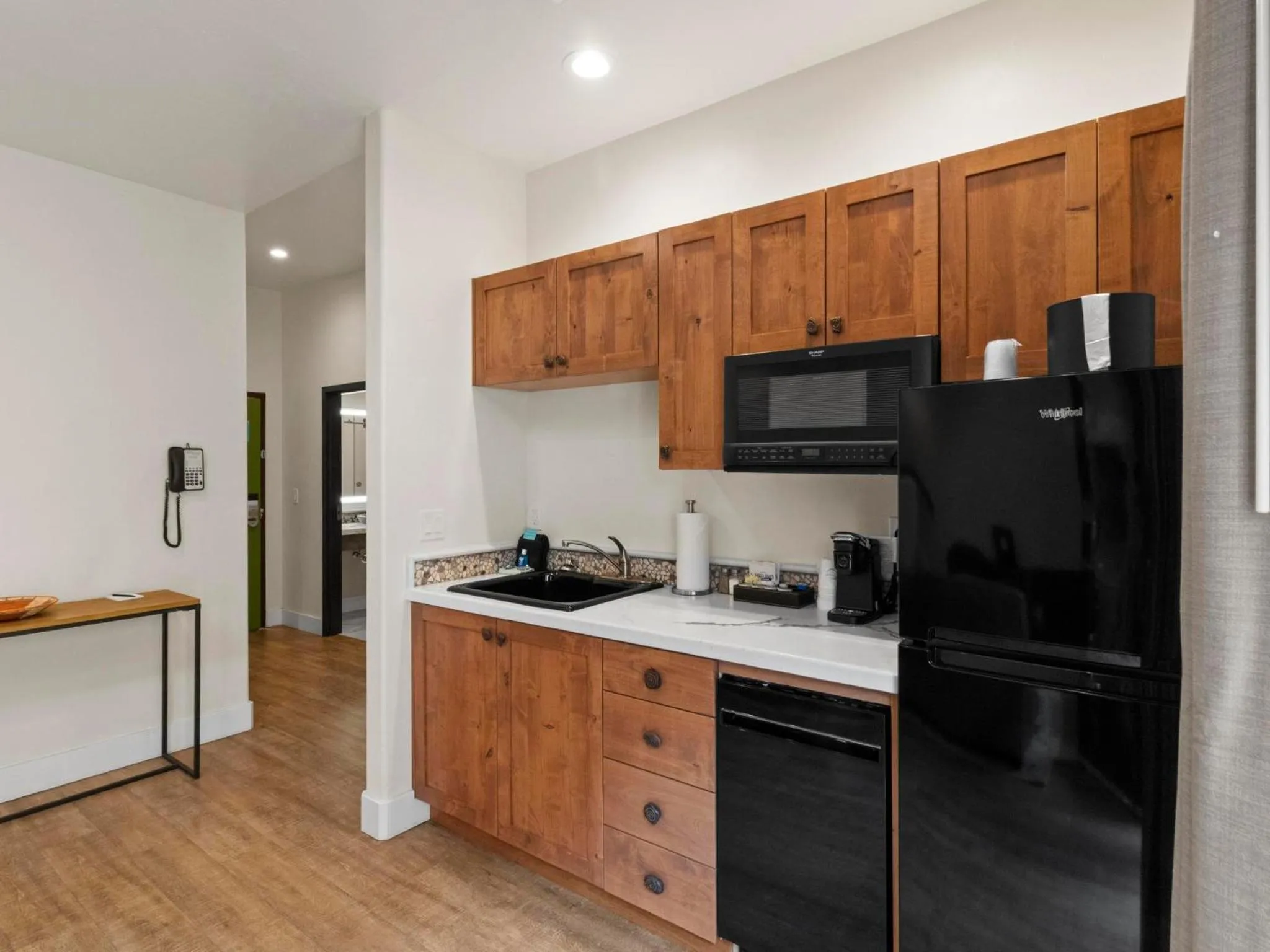 Kitchen or kitchenette in Bluff Dwellings Resort