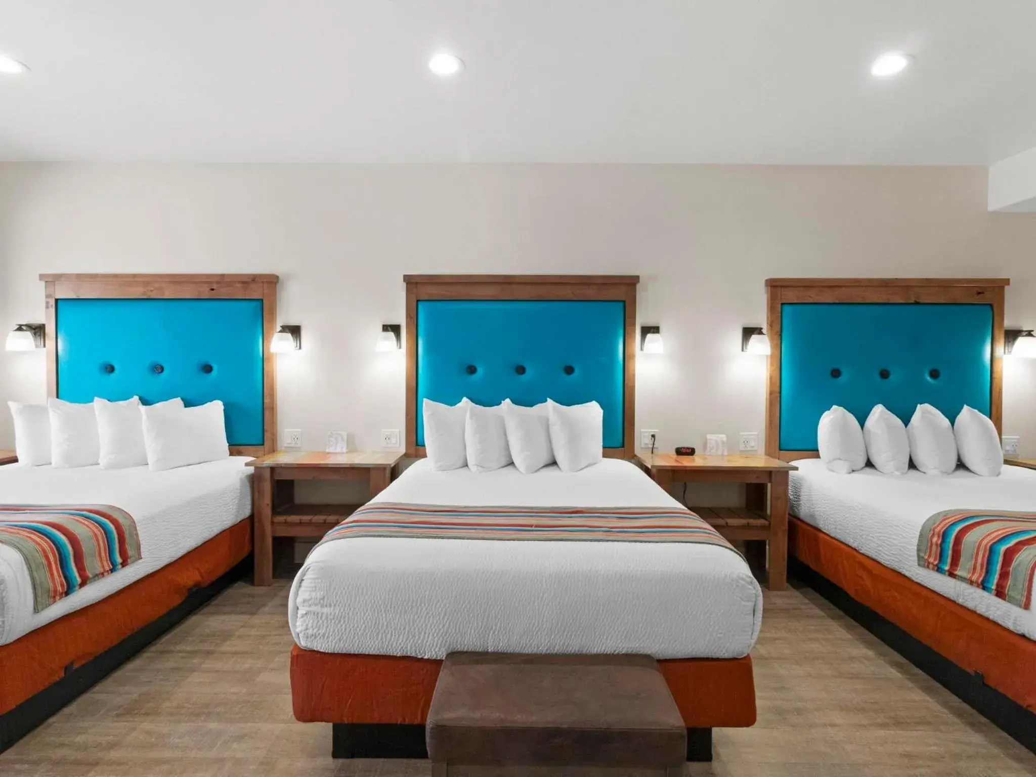 Bedroom, Bed in Bluff Dwellings Resort Bedroom, Bed in Bluff Dwellings Resort