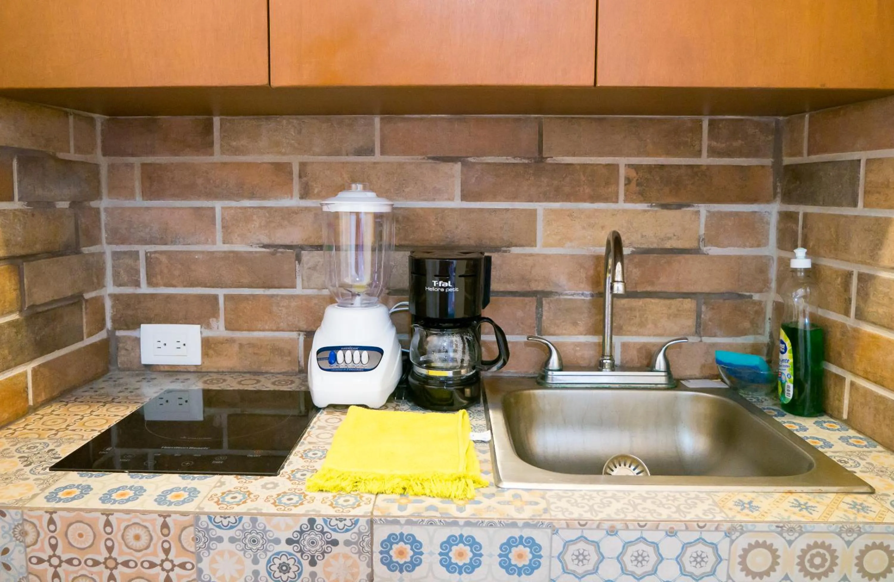 Kitchen or kitchenette in AKBAL Playa - Beach Zone