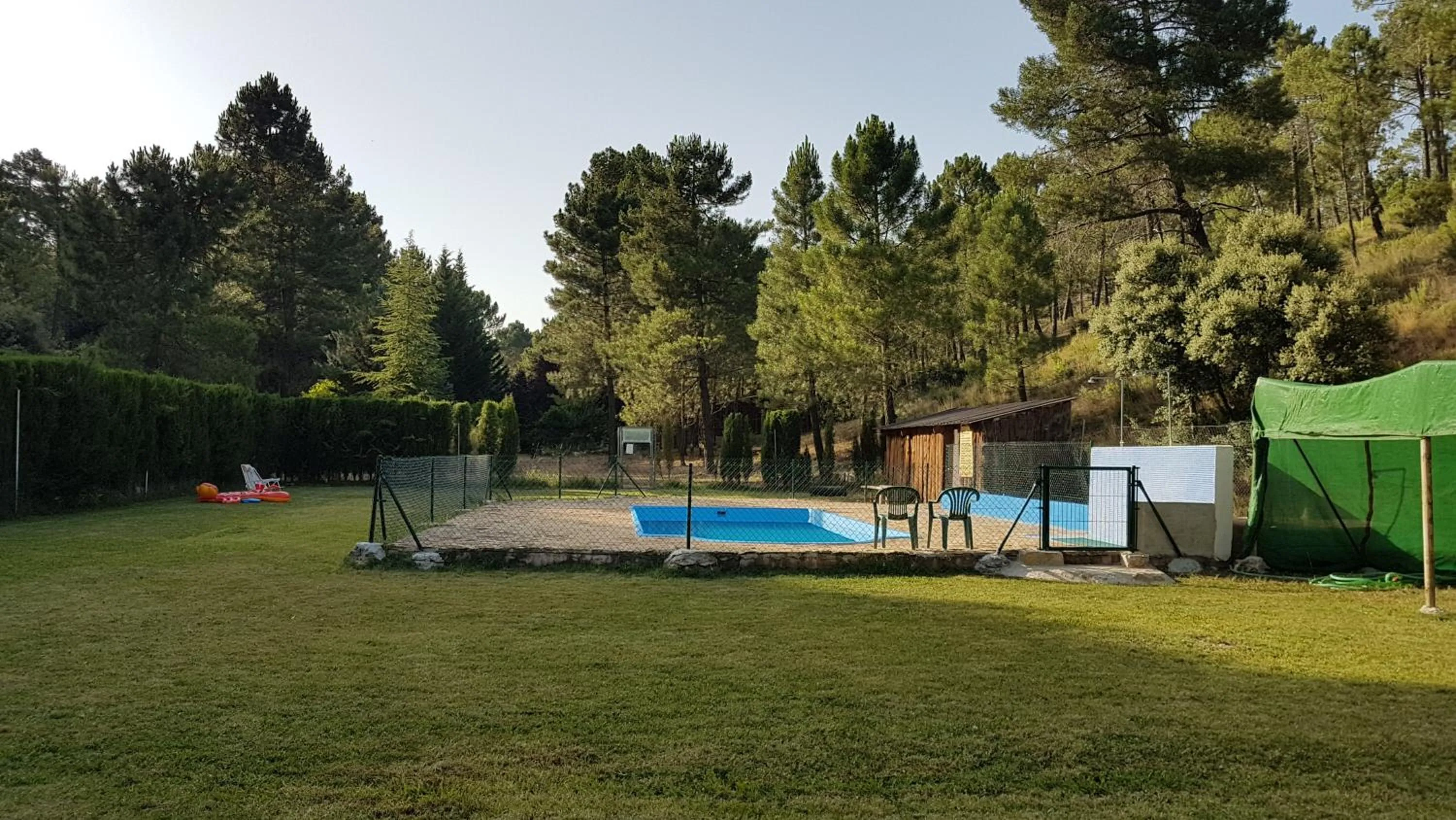 La cabaña del lago en ZAFIRO LAGUNAZO Parque Natural del Río Mundo