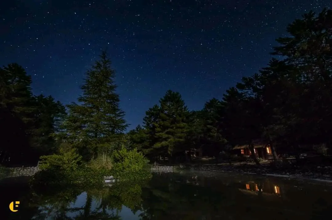 Garden view in La cabaña del lago en ZAFIRO LAGUNAZO Parque Natural del Río Mundo