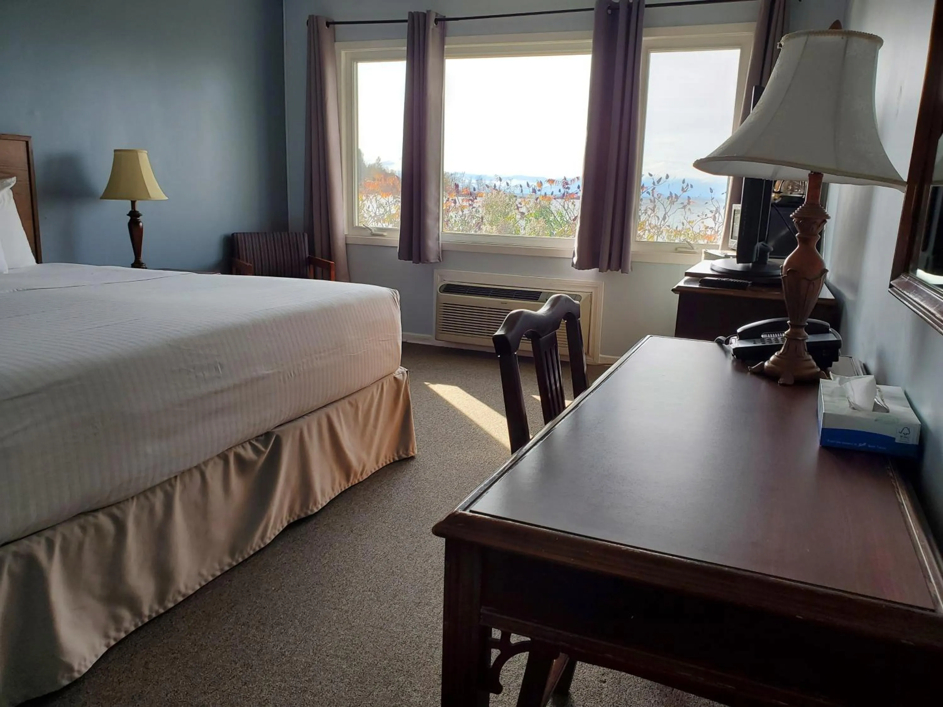 Bed in Carolyn Beach Inn