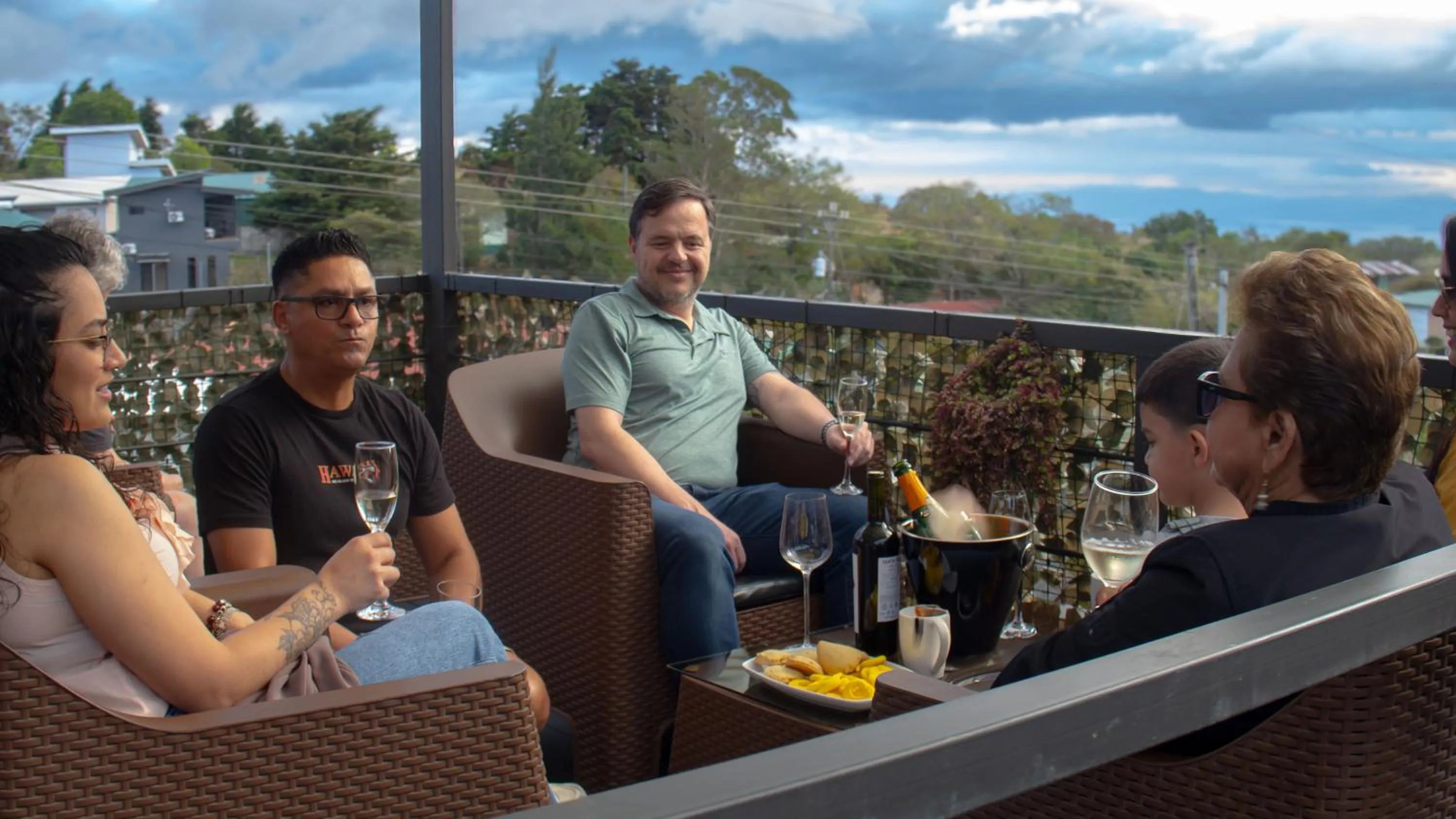 Balcony/Terrace in Calathea Hotel Monteverde