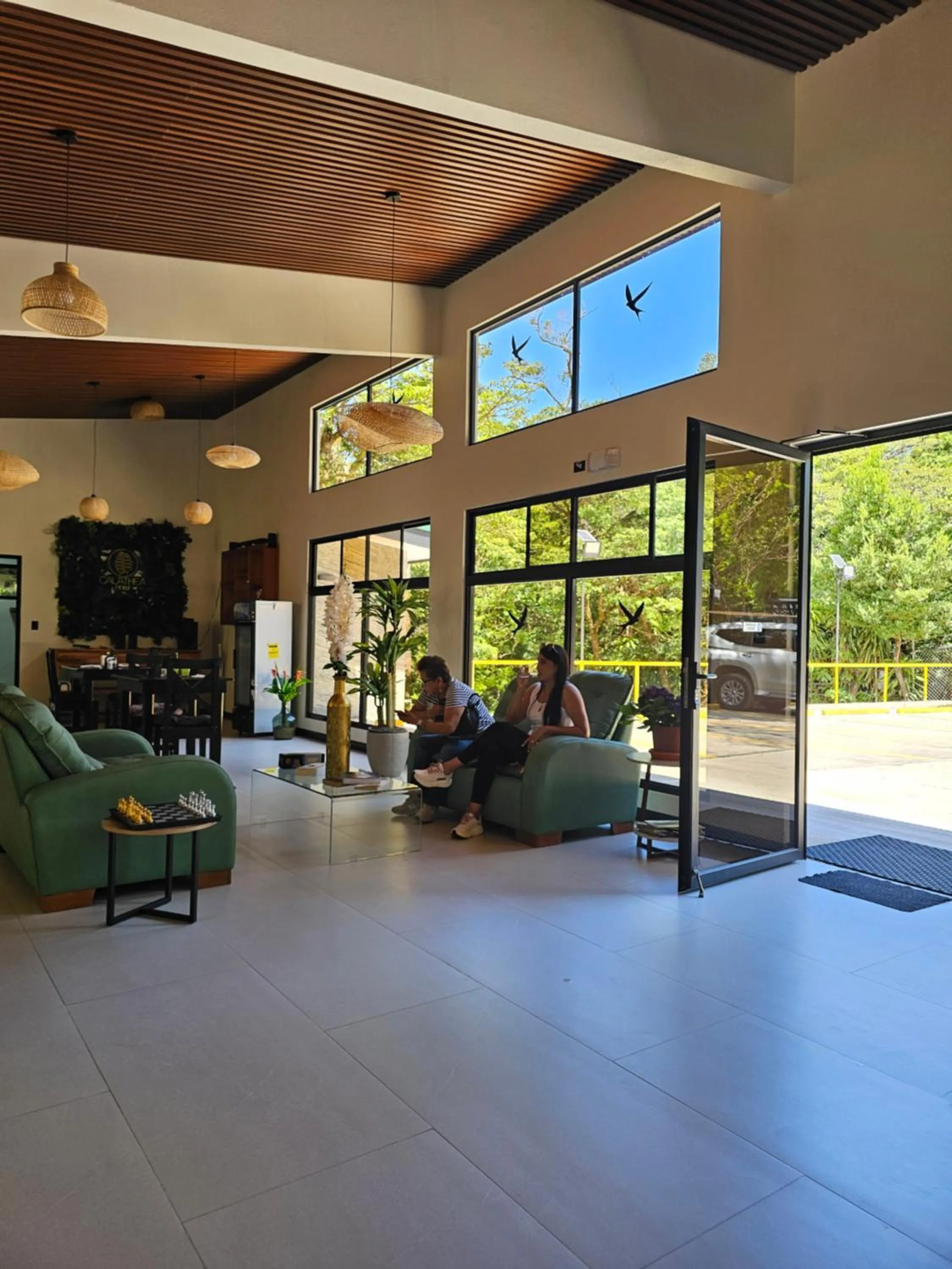 Living room in Calathea Hotel Monteverde