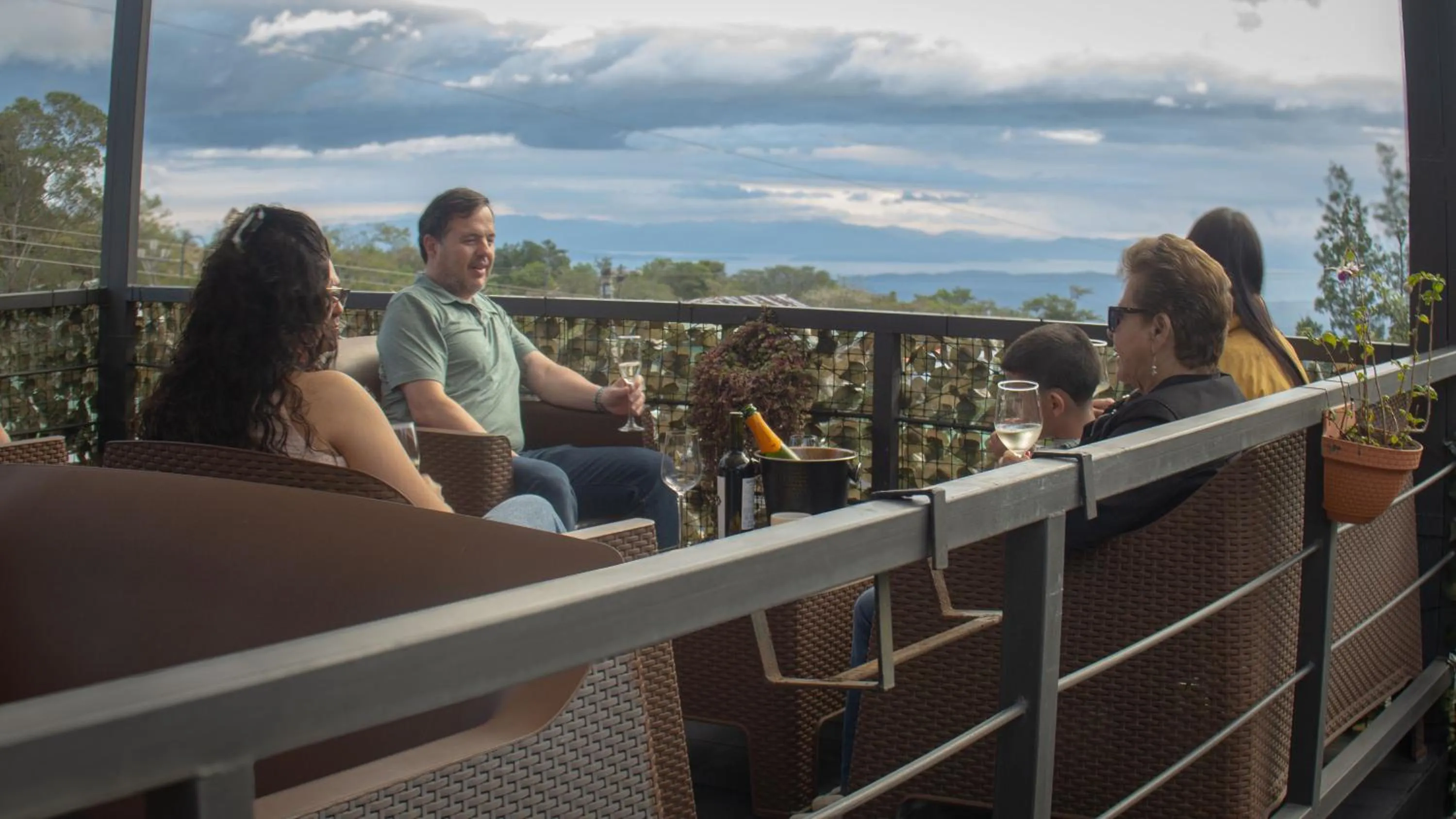 Balcony/Terrace in Calathea Hotel Monteverde