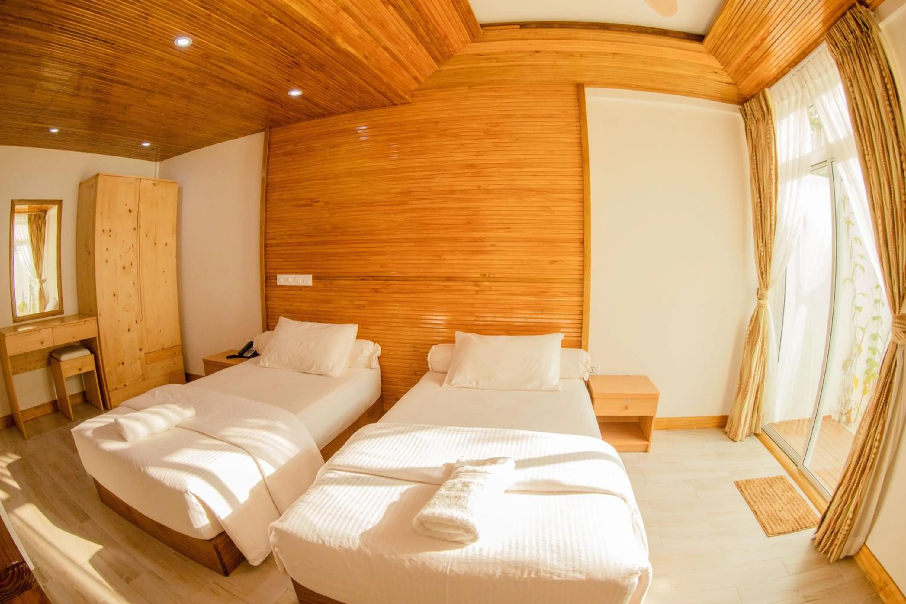 Photo of the whole room, Bed in PERLA Dhangethi