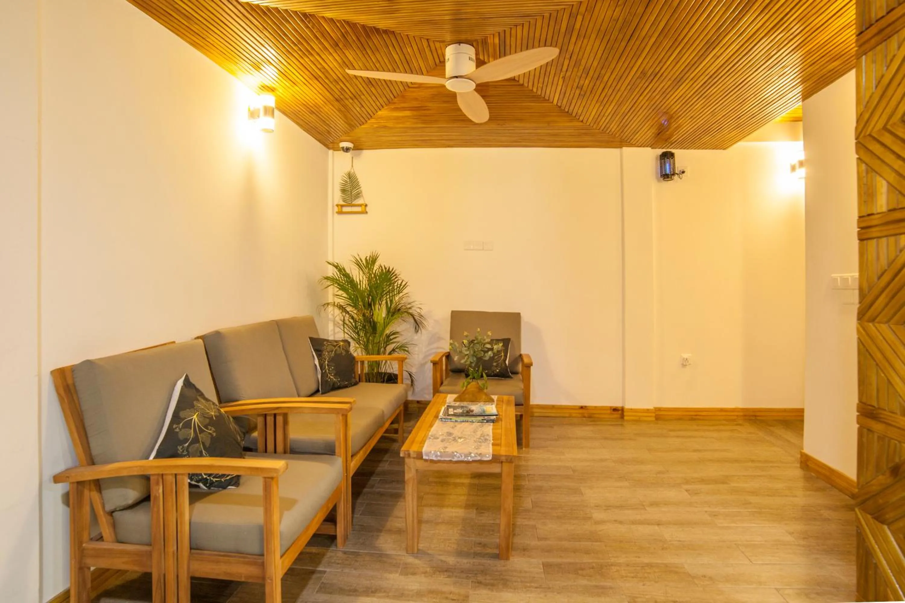 Seating area in PERLA Dhangethi