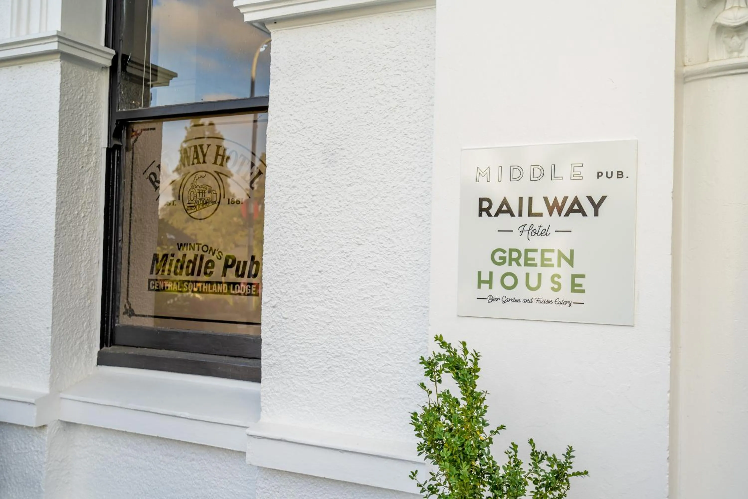 Property logo or sign in Railway Hotel