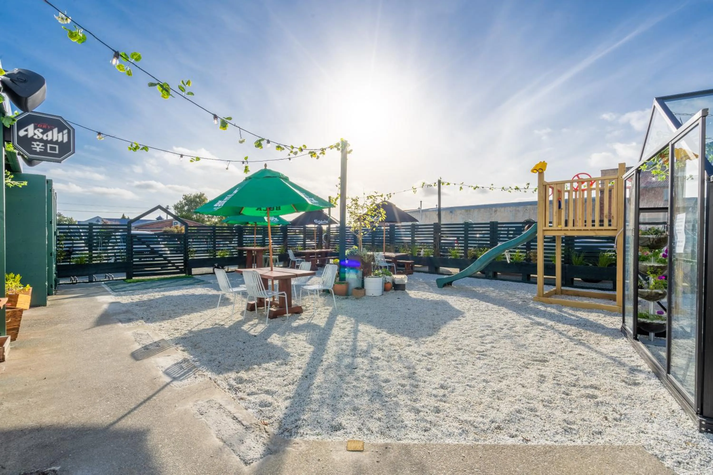 Children play ground in Railway Hotel