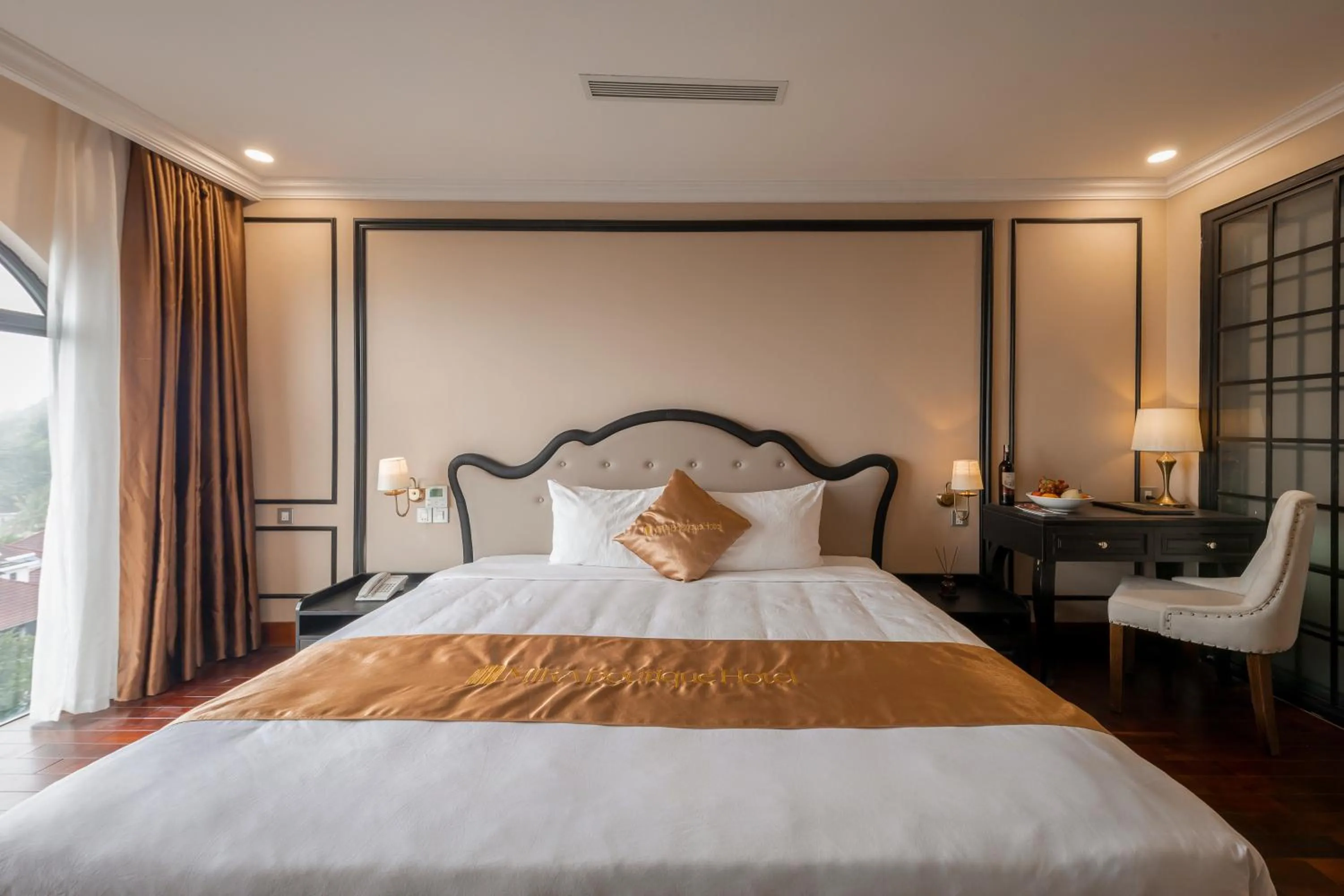 Bed in Mira Boutique Hotel Quy Nhon