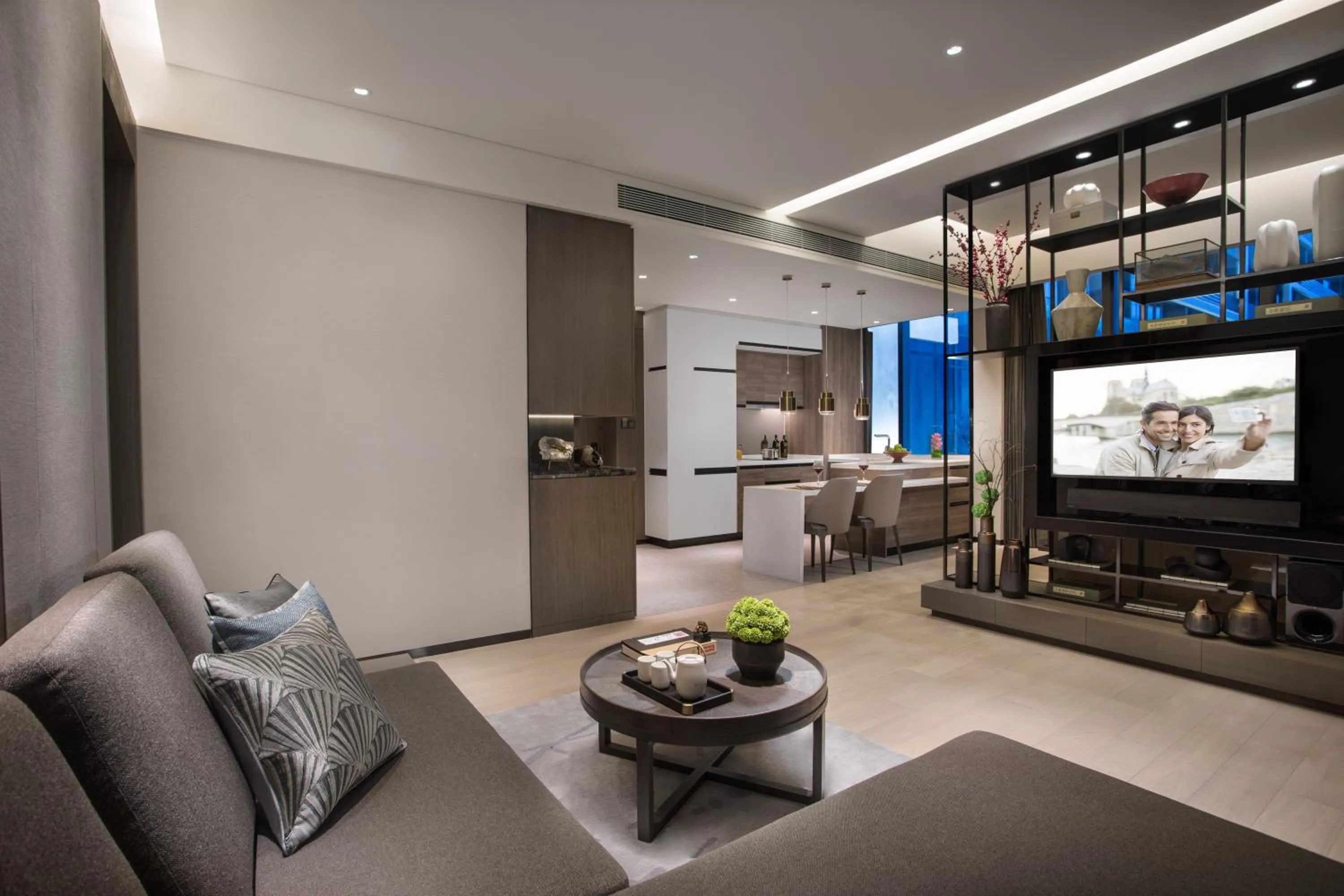 Living room in Ascott Songshan Lake Dongguan