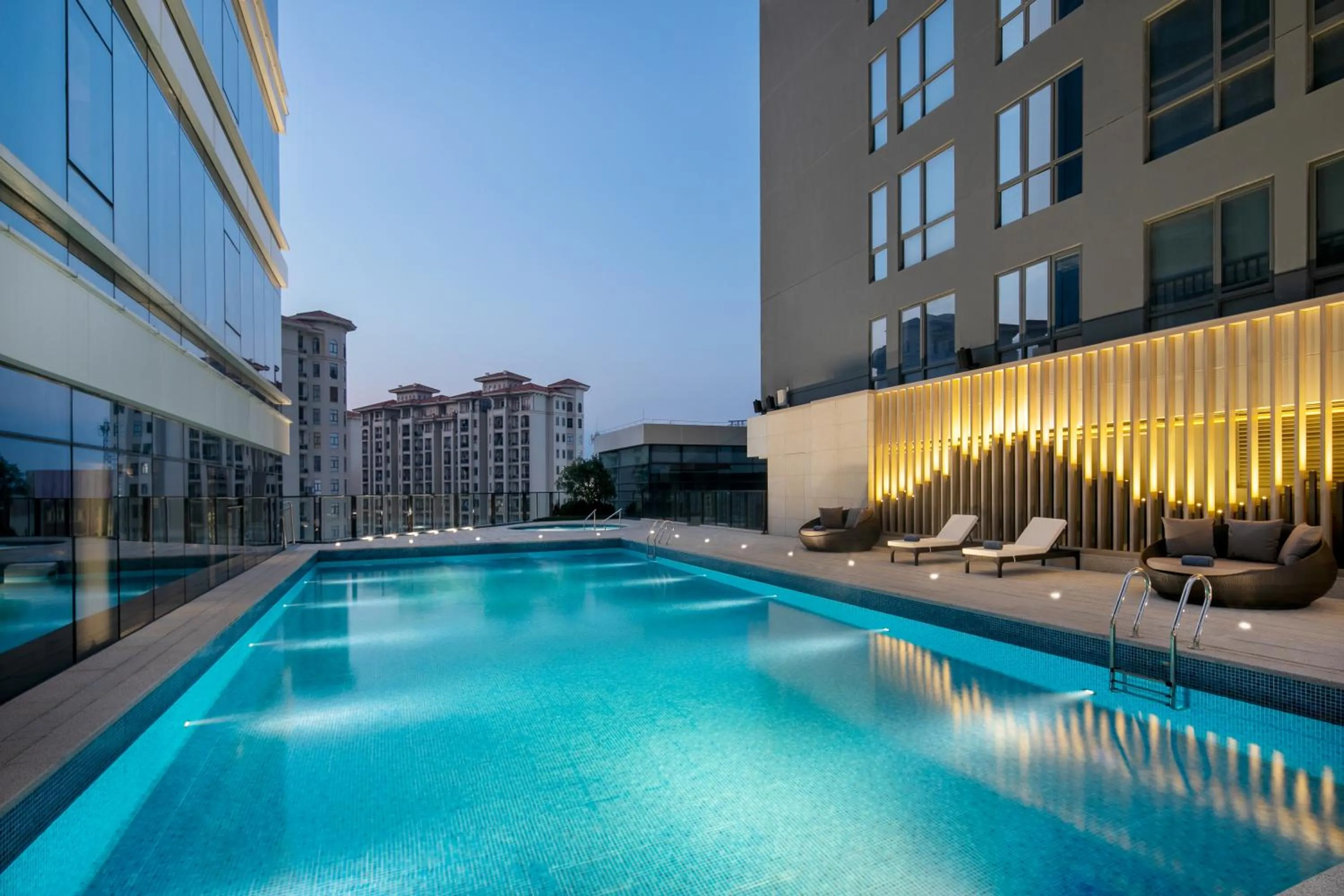 Swimming pool in Ascott Songshan Lake Dongguan