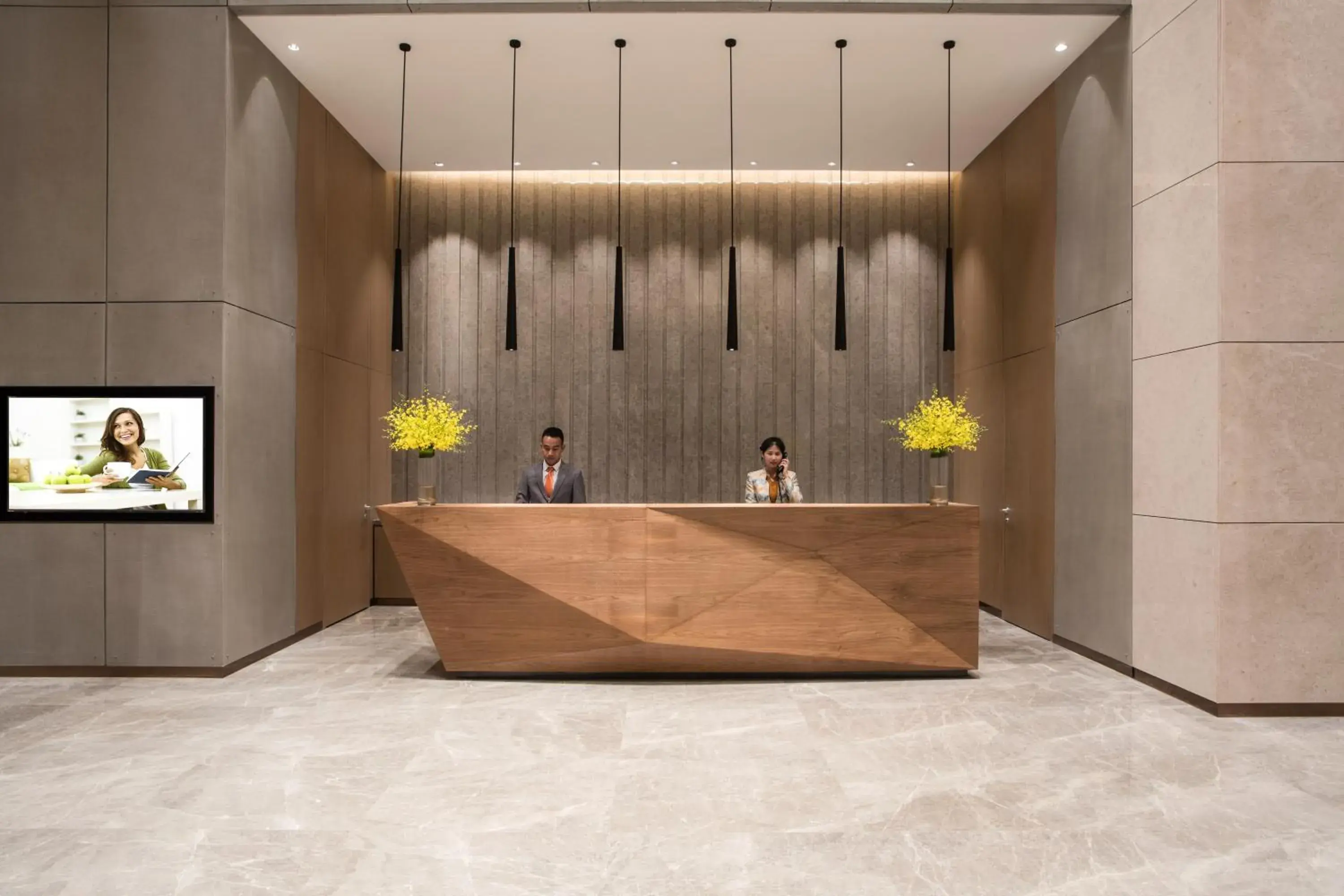 Lobby or reception in Citadines Songshan Lake Dongguan Lobby or reception in Citadines Songshan Lake Dongguan