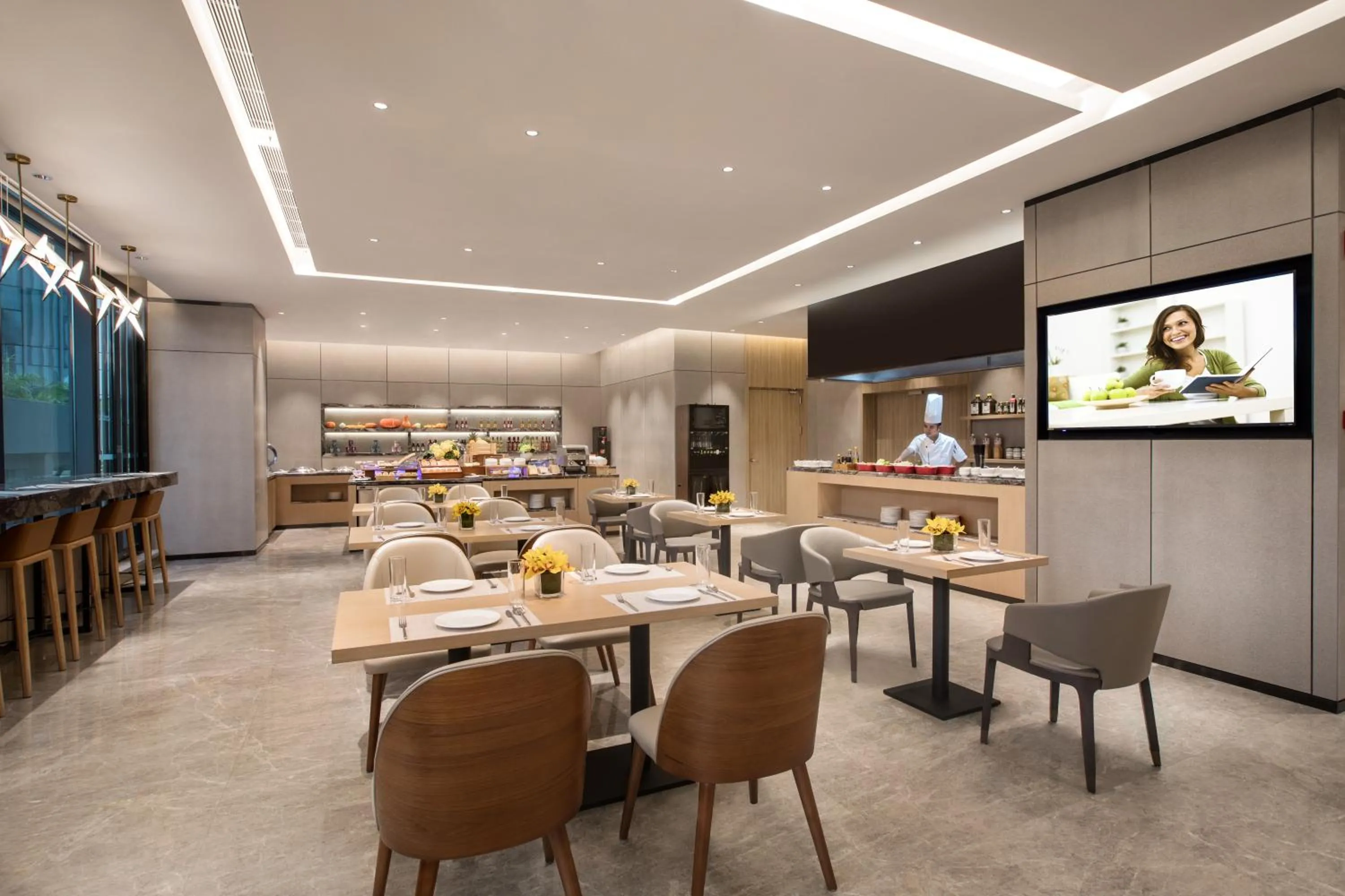 Breakfast in Citadines Songshan Lake Dongguan