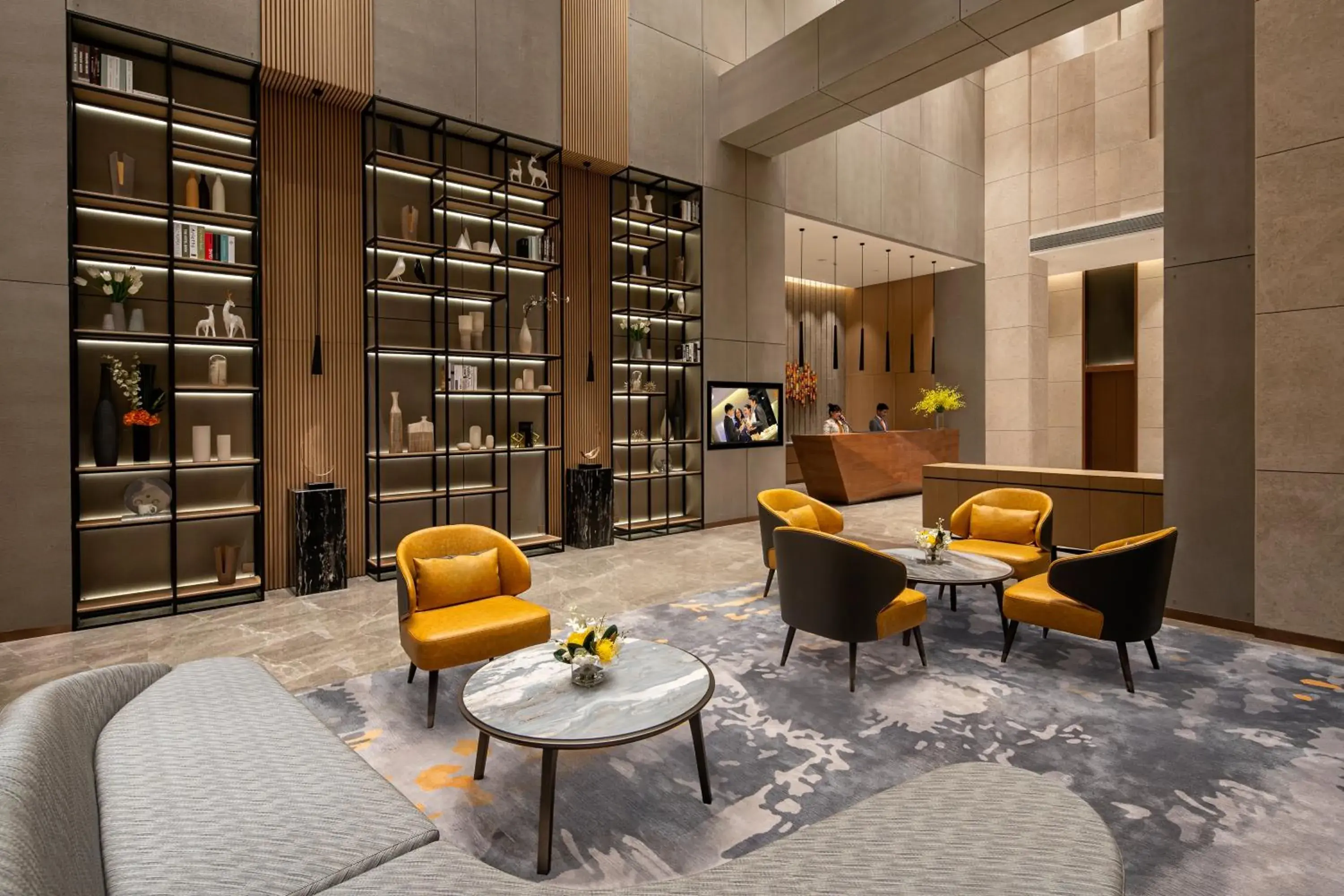Lobby or reception in Citadines Songshan Lake Dongguan Lobby or reception in Citadines Songshan Lake Dongguan