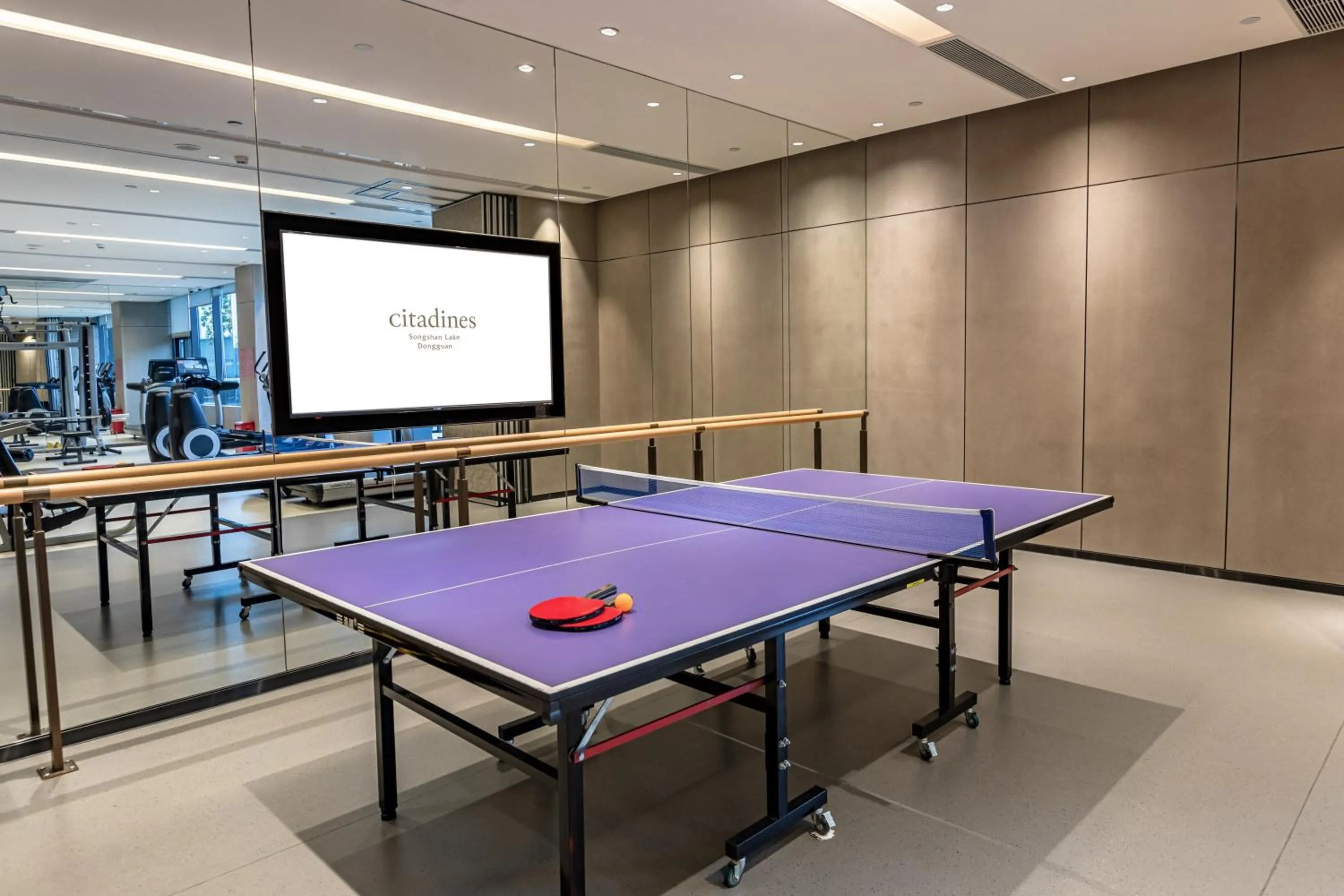 Table tennis in Citadines Songshan Lake Dongguan