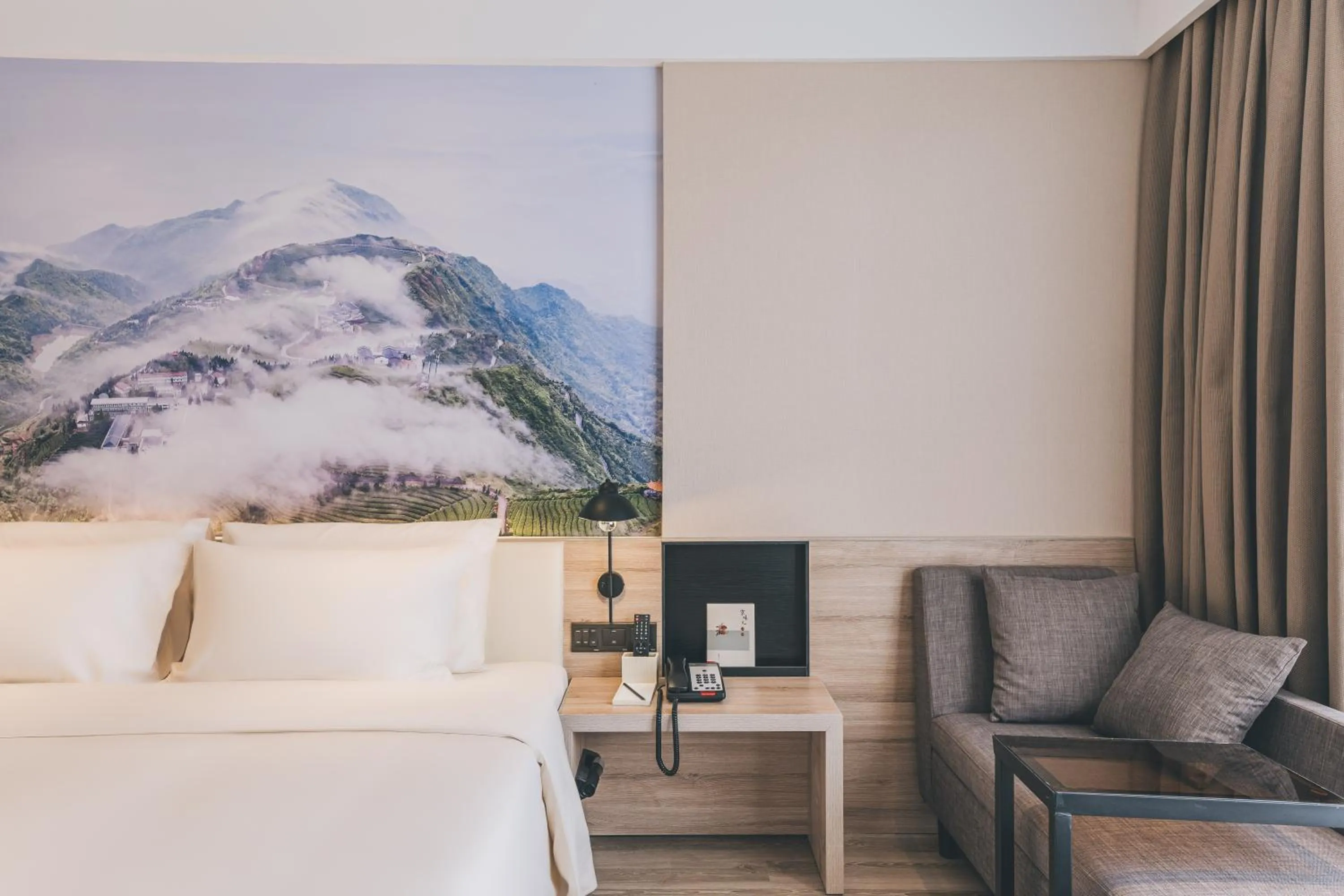Bed in Atour Hotel Haining Leather City South Gate