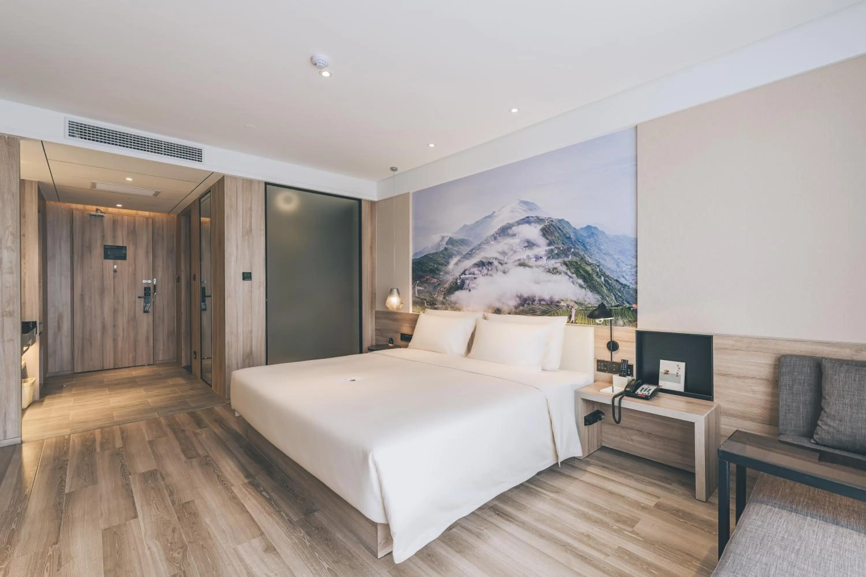 Bed in Atour Hotel Haining Leather City South Gate