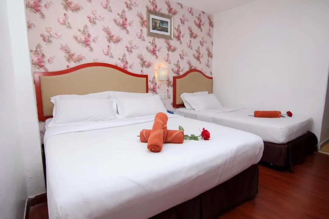 Bed in Rose Cottage Hotel Taman Nusa Bestari 2