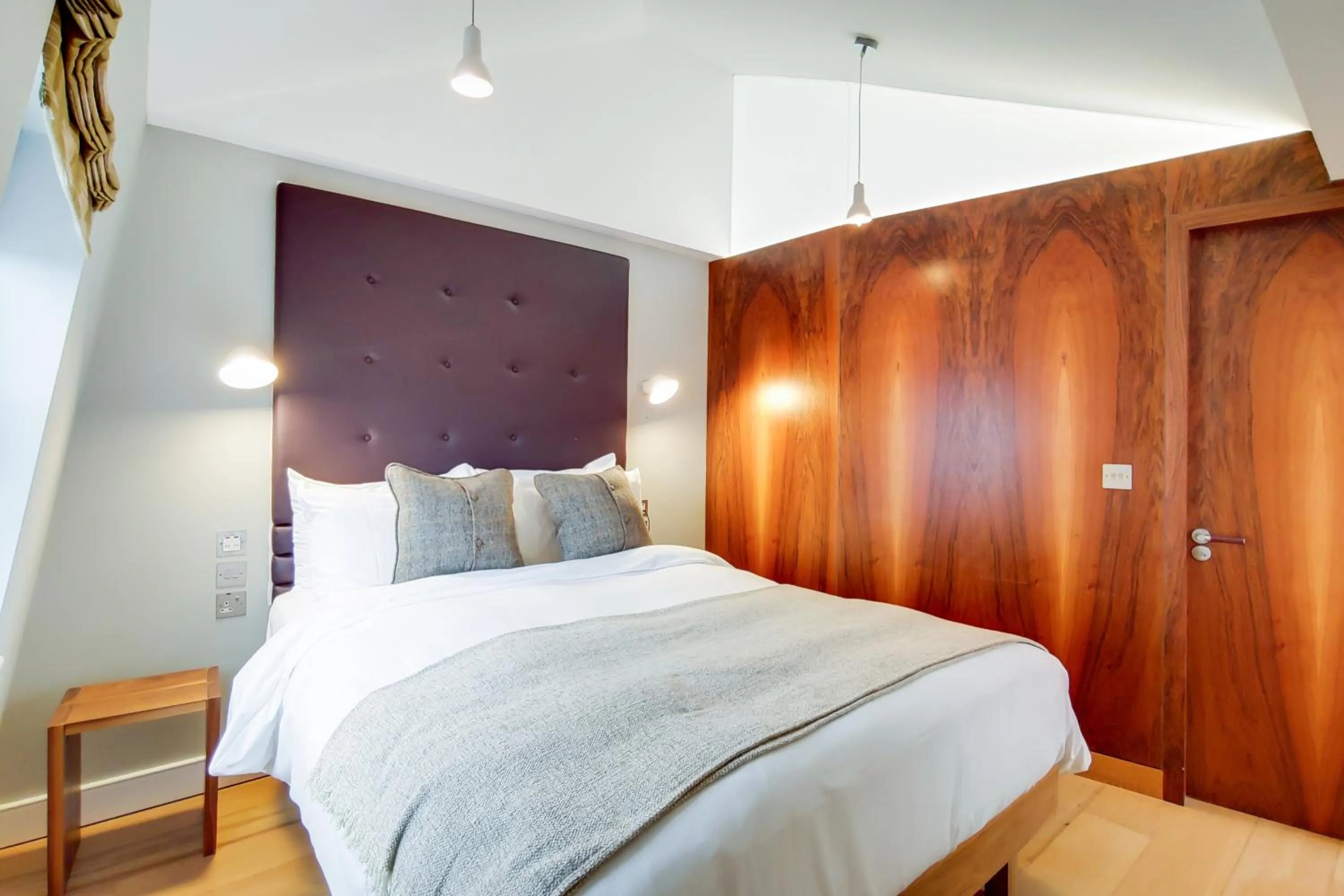 Bedroom, Bed in Residences at The Gyle - London