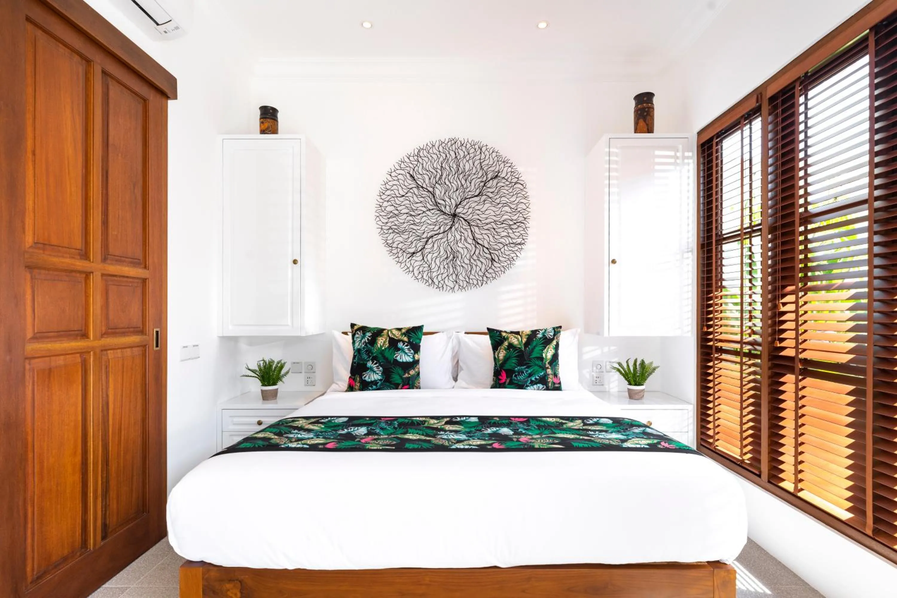Bedroom, Bed in Villa Pandi