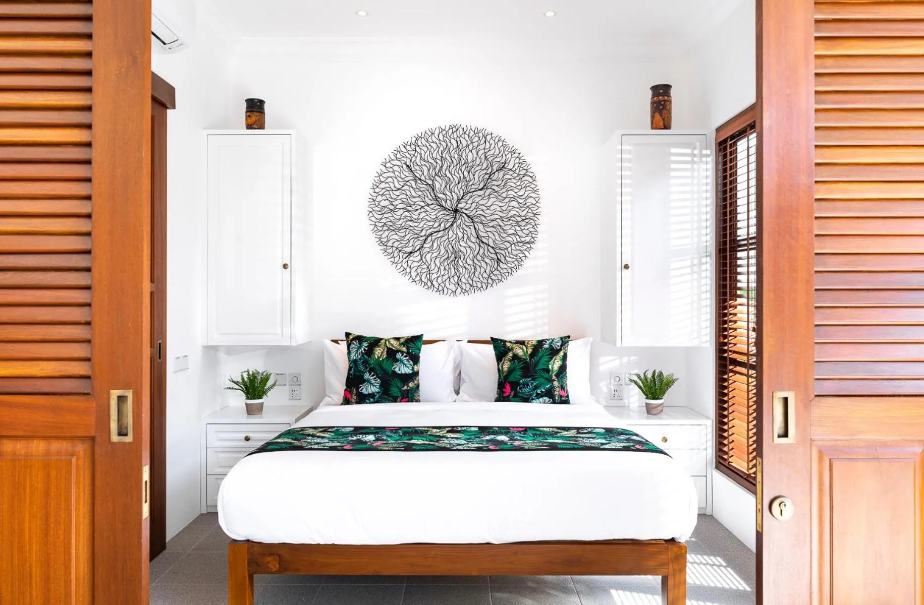 Bed in Villa Pandi