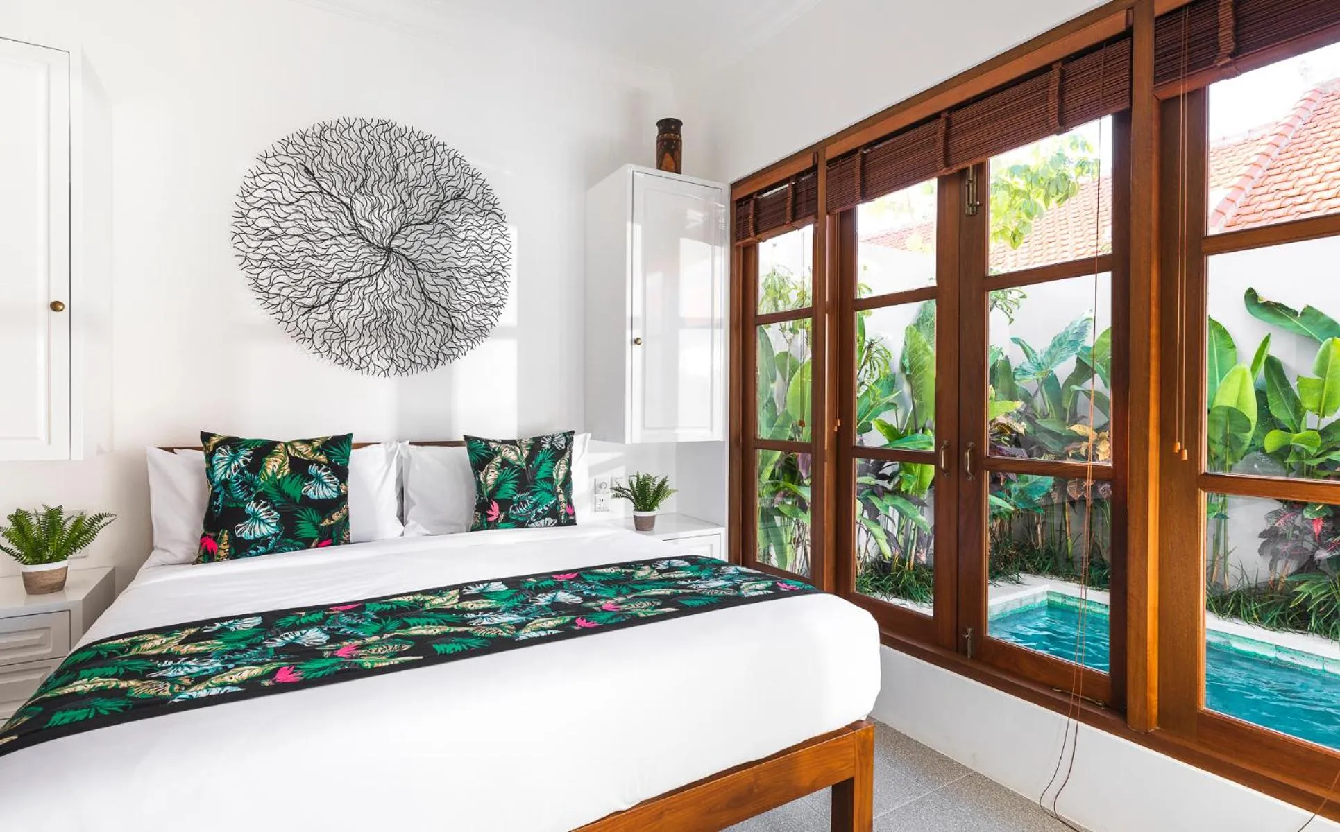 Bedroom, Bed in Villa Pandi