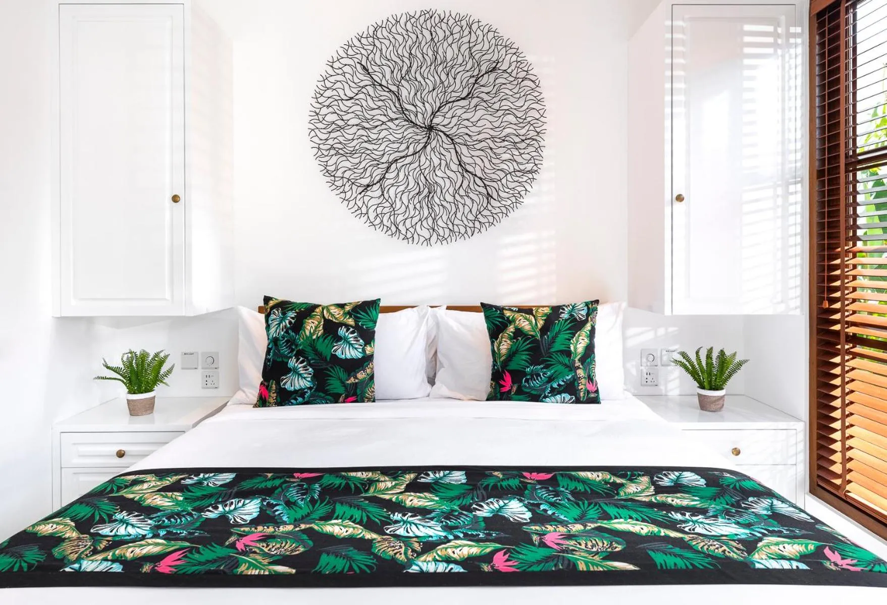 Bed in Villa Pandi