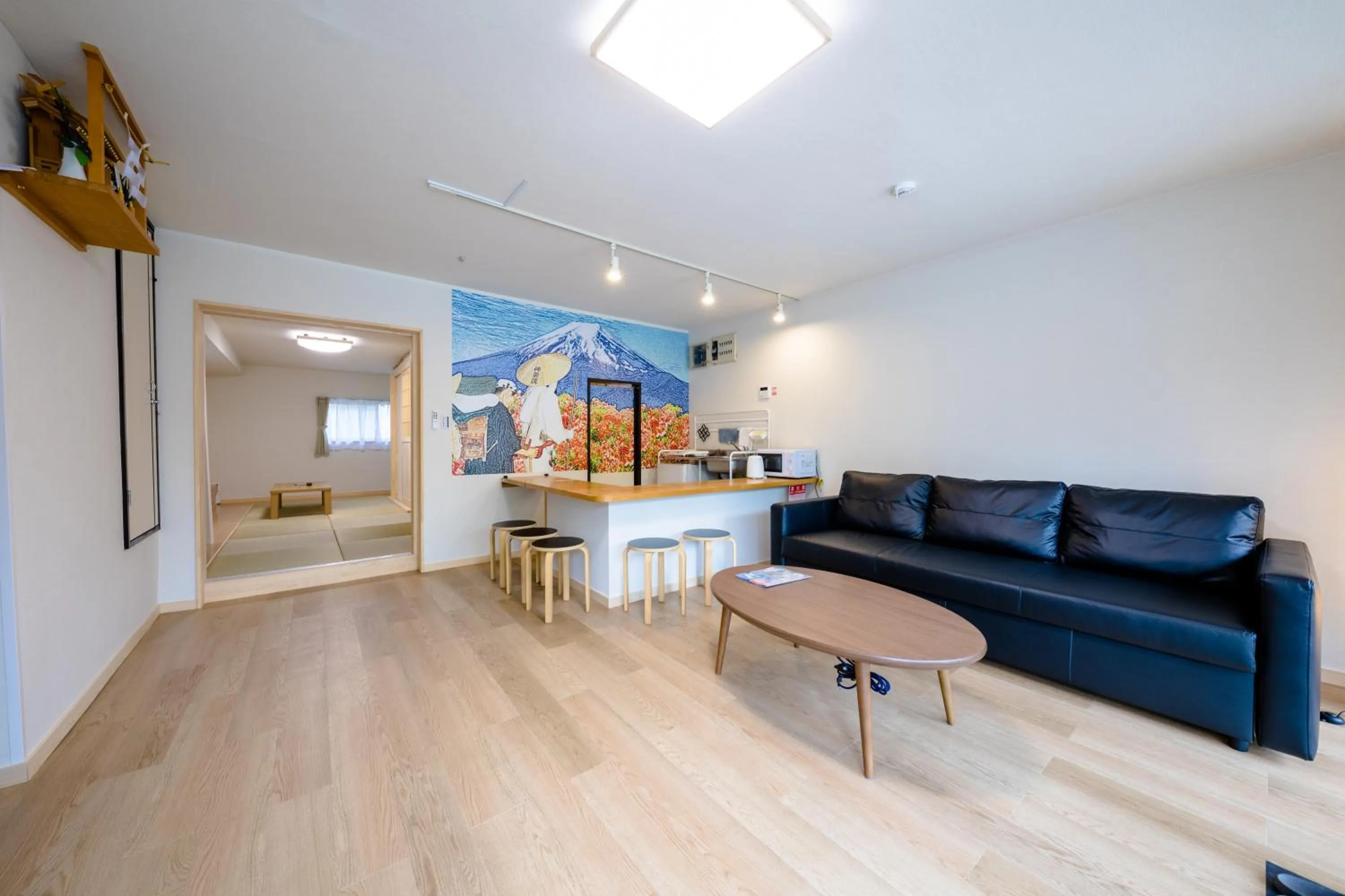 Living room in The road to Mt.Fuji