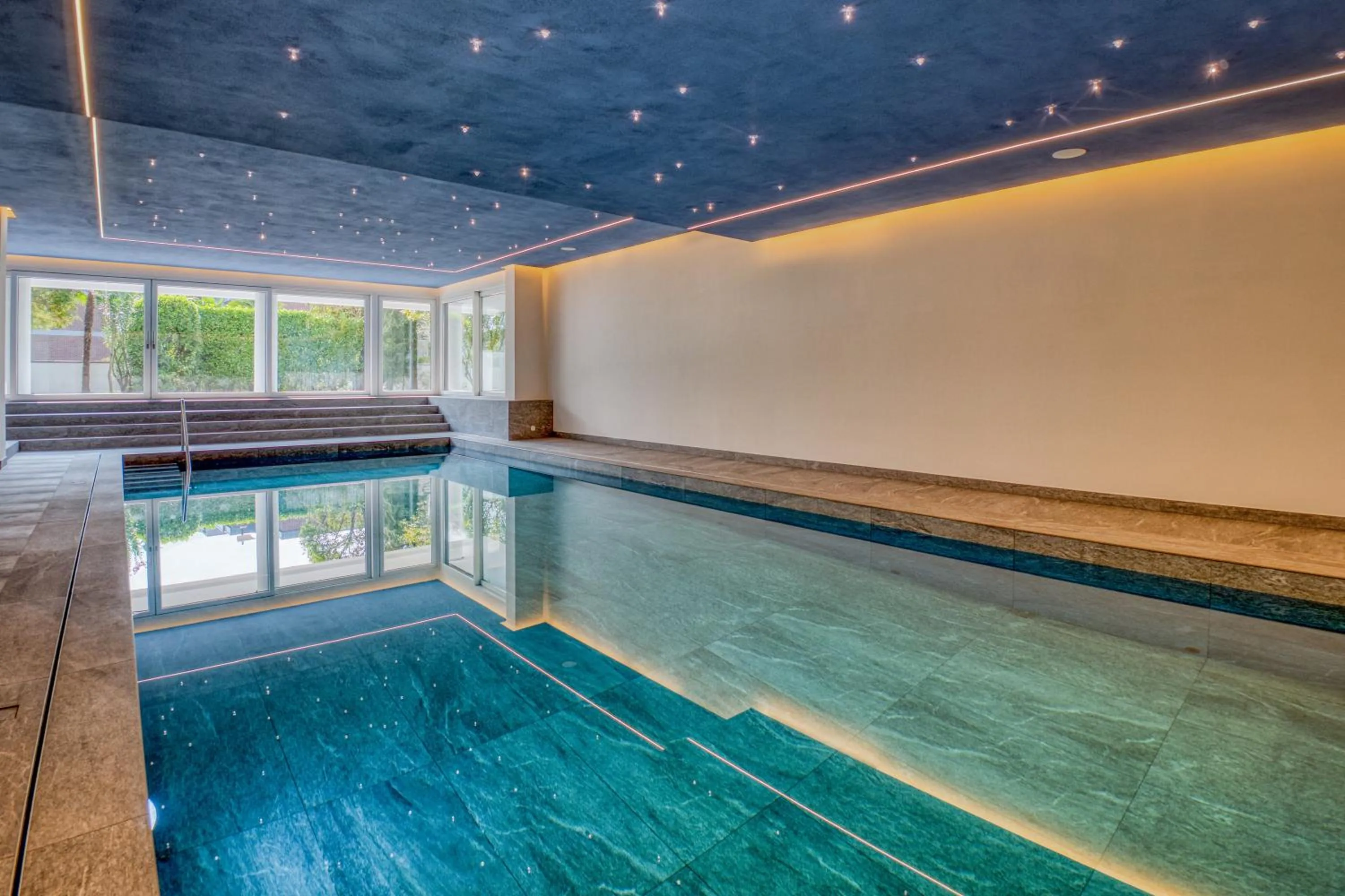 Swimming pool in Sasso Boretto, Luxury Holiday Apartments