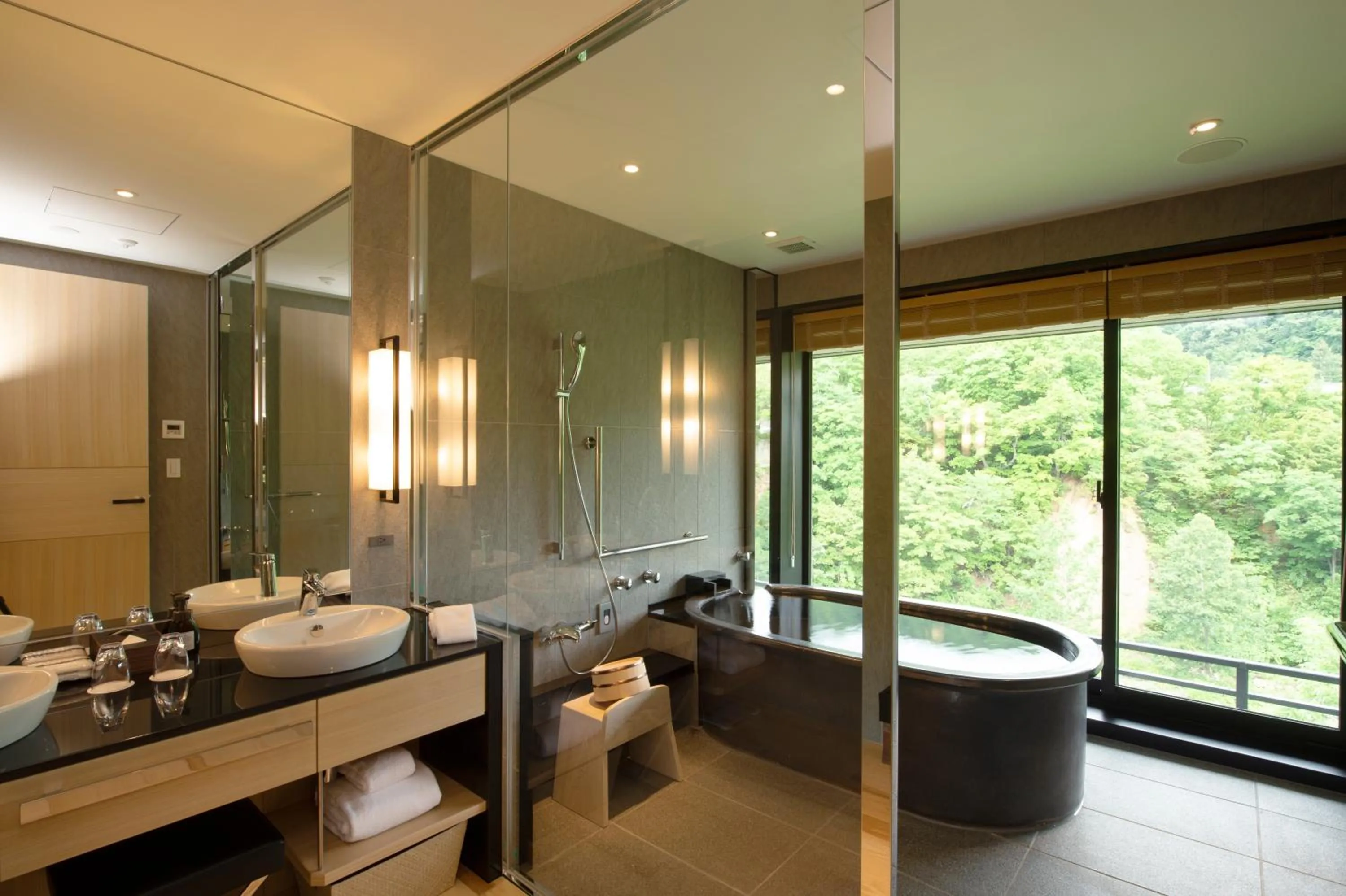 Bathroom in Chalet Ivy Jozankei